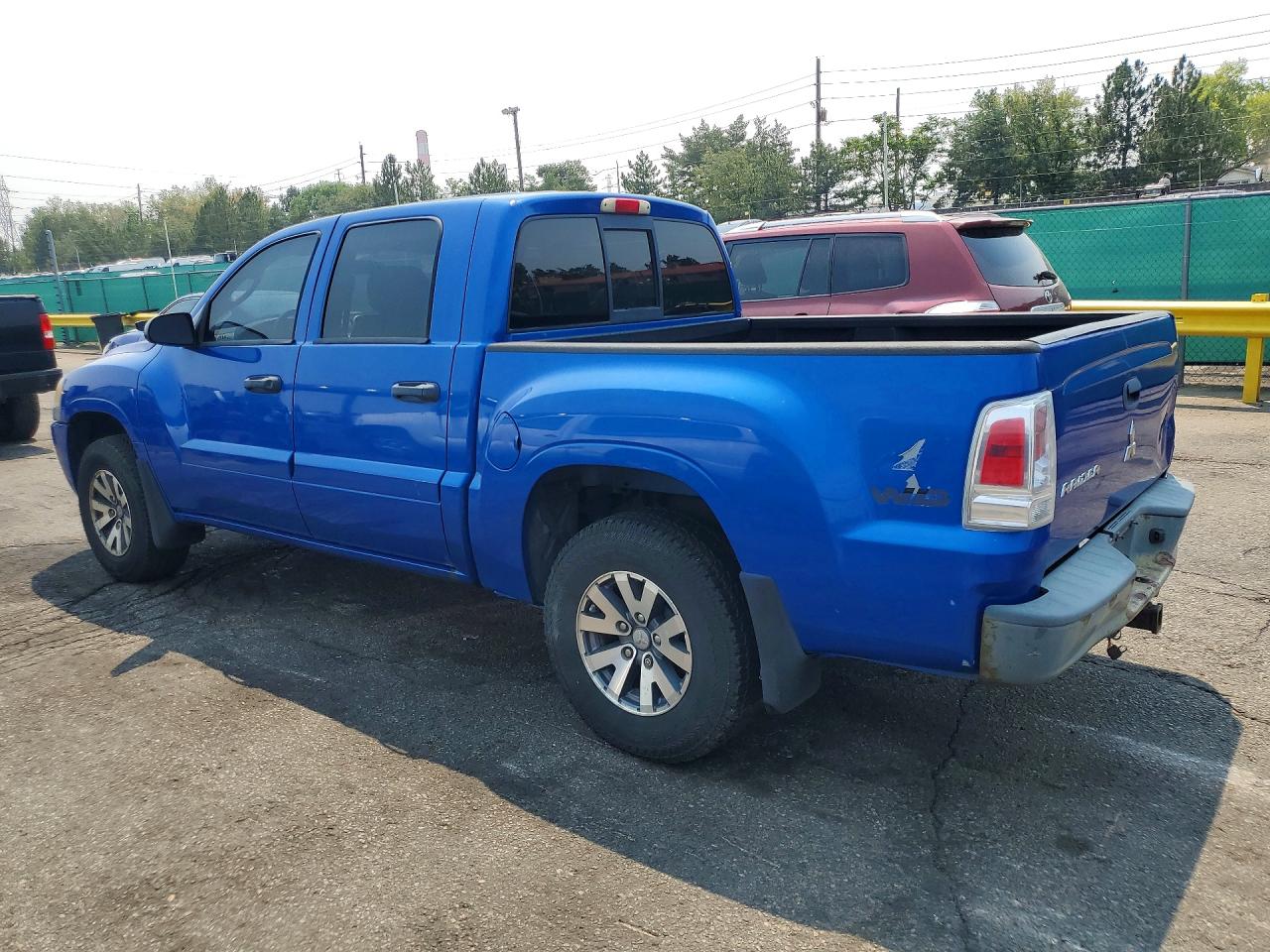 2008 Mitsubishi Raider Ls Синий vin: 1Z7HT28K48S588520