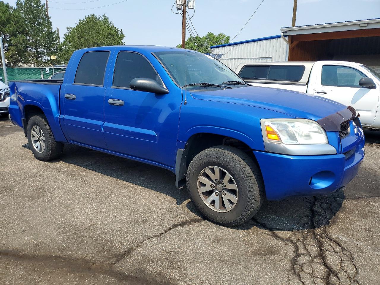 2008 Mitsubishi Raider Ls Синий vin: 1Z7HT28K48S588520