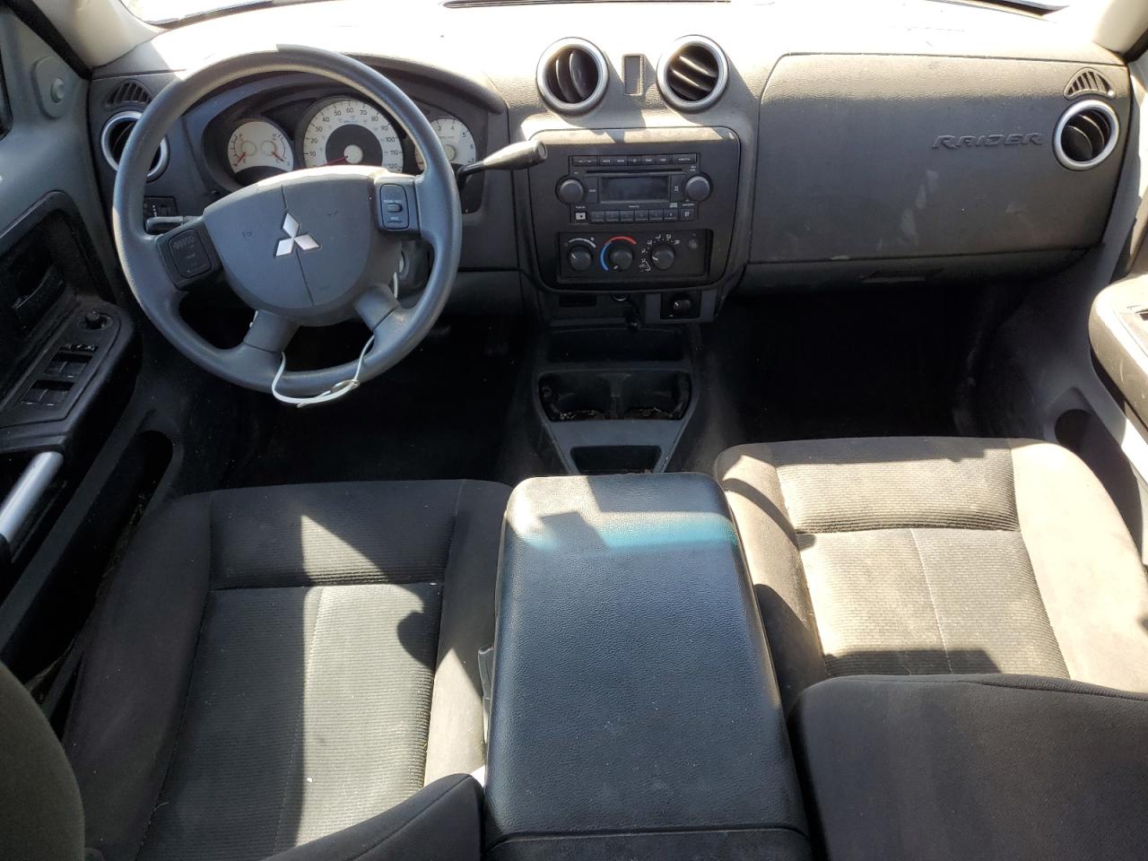 2007 Mitsubishi Raider Ls Blue vin: 1Z7HT28K97S243577