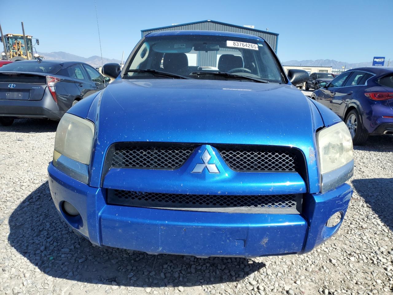 2007 Mitsubishi Raider Ls Blue vin: 1Z7HT28K97S243577