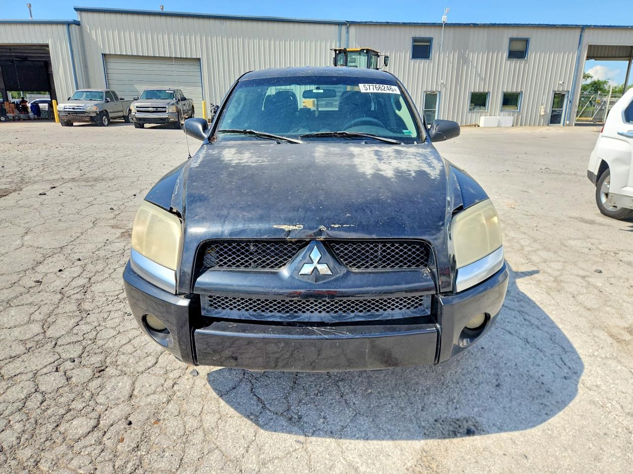 2007 Mitsubishi Raider Ls Black vin: 1Z7HT28P67S176366