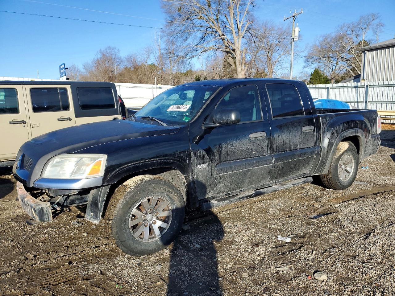 2006 Mitsubishi Raider Durocross Black vin: 1Z7HT38N46S580222