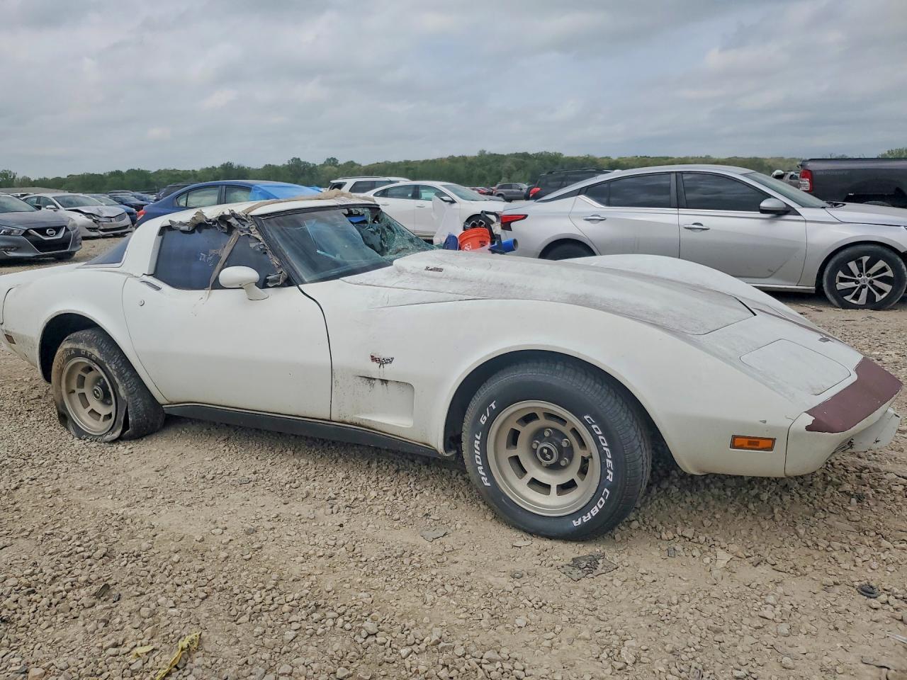 1979 Chevrolet Corvette White vin: 1Z8749S402402