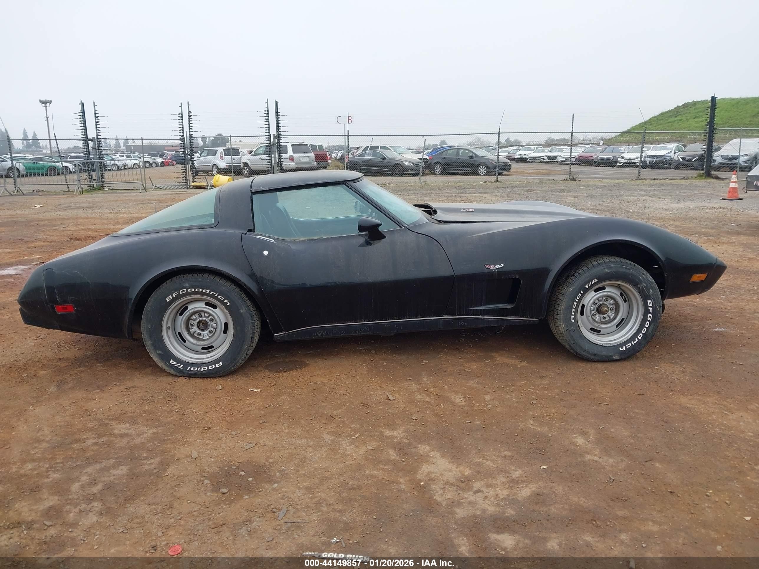 1979 Chevrolet Corvette   Черный vin: 1Z8749S435218    