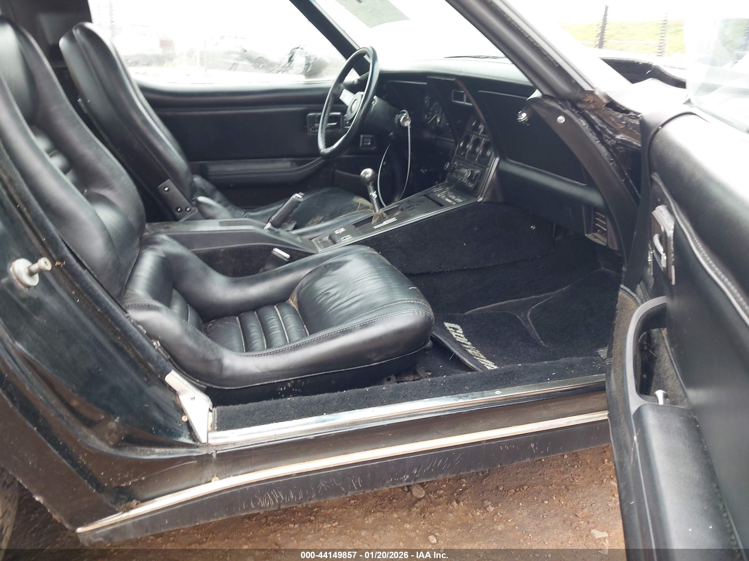 1979 Chevrolet Corvette   Черный vin: 1Z8749S435218    