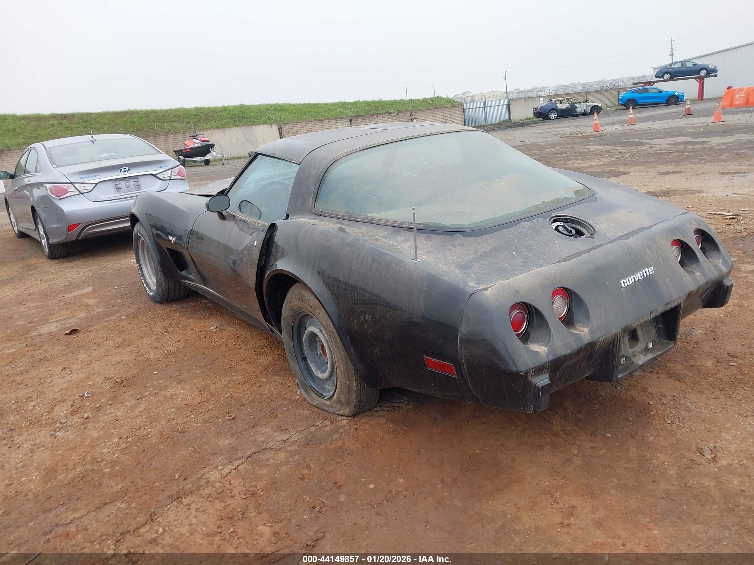 1979 Chevrolet Corvette   Черный vin: 1Z8749S435218    