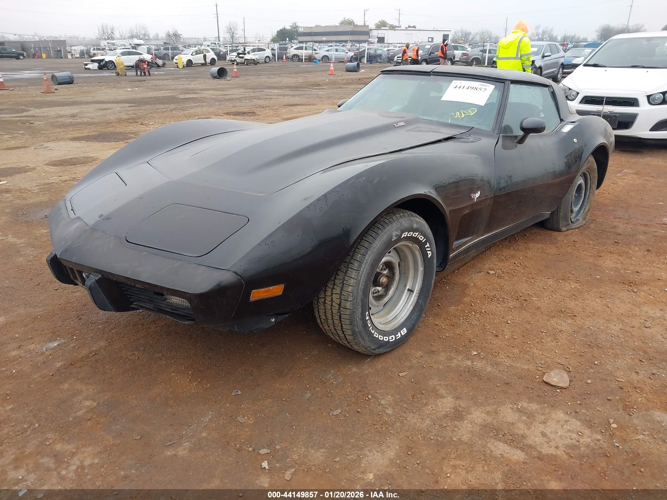 1979 Chevrolet Corvette   Черный vin: 1Z8749S435218    