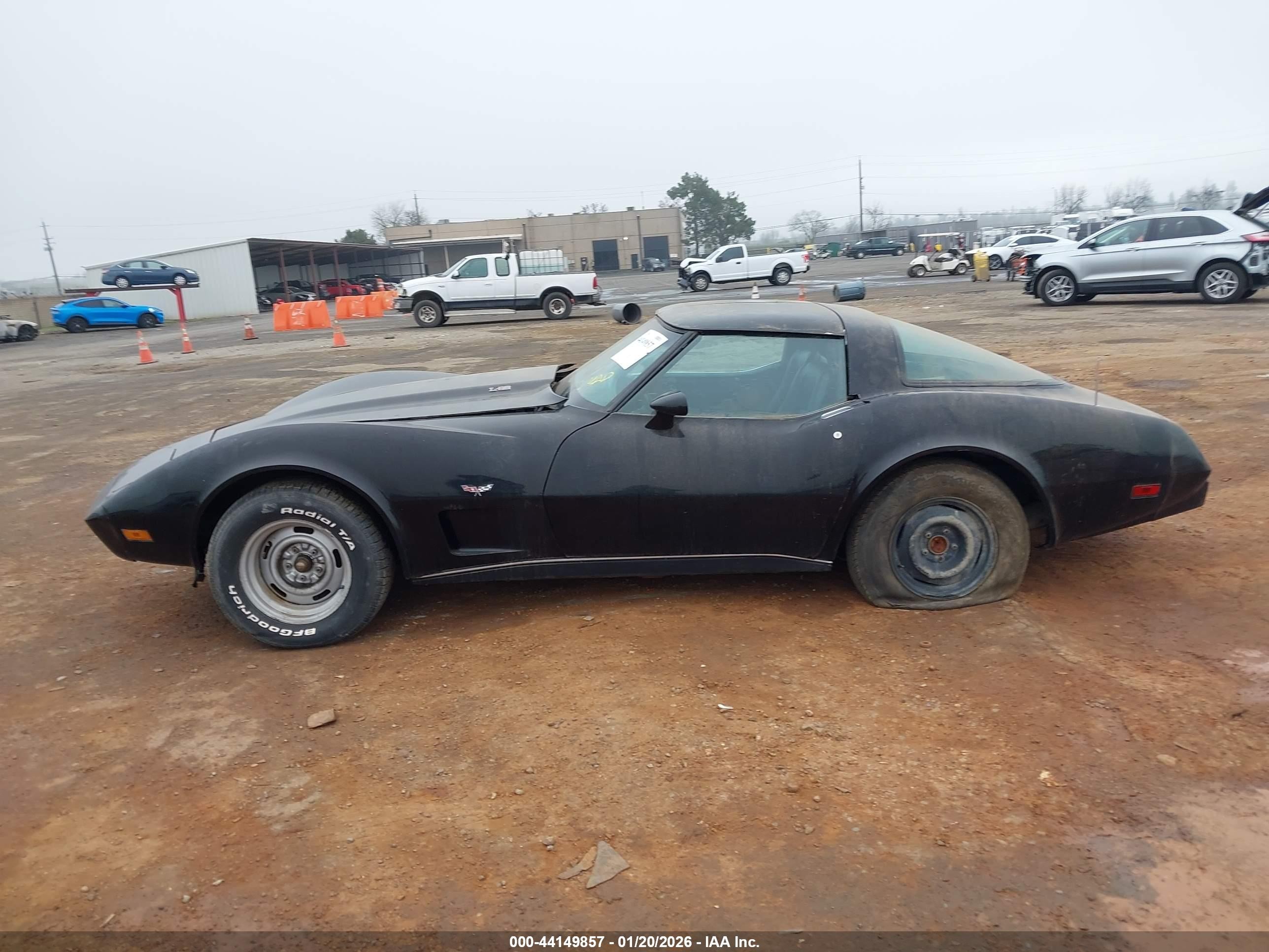 1979 Chevrolet Corvette   Черный vin: 1Z8749S435218    