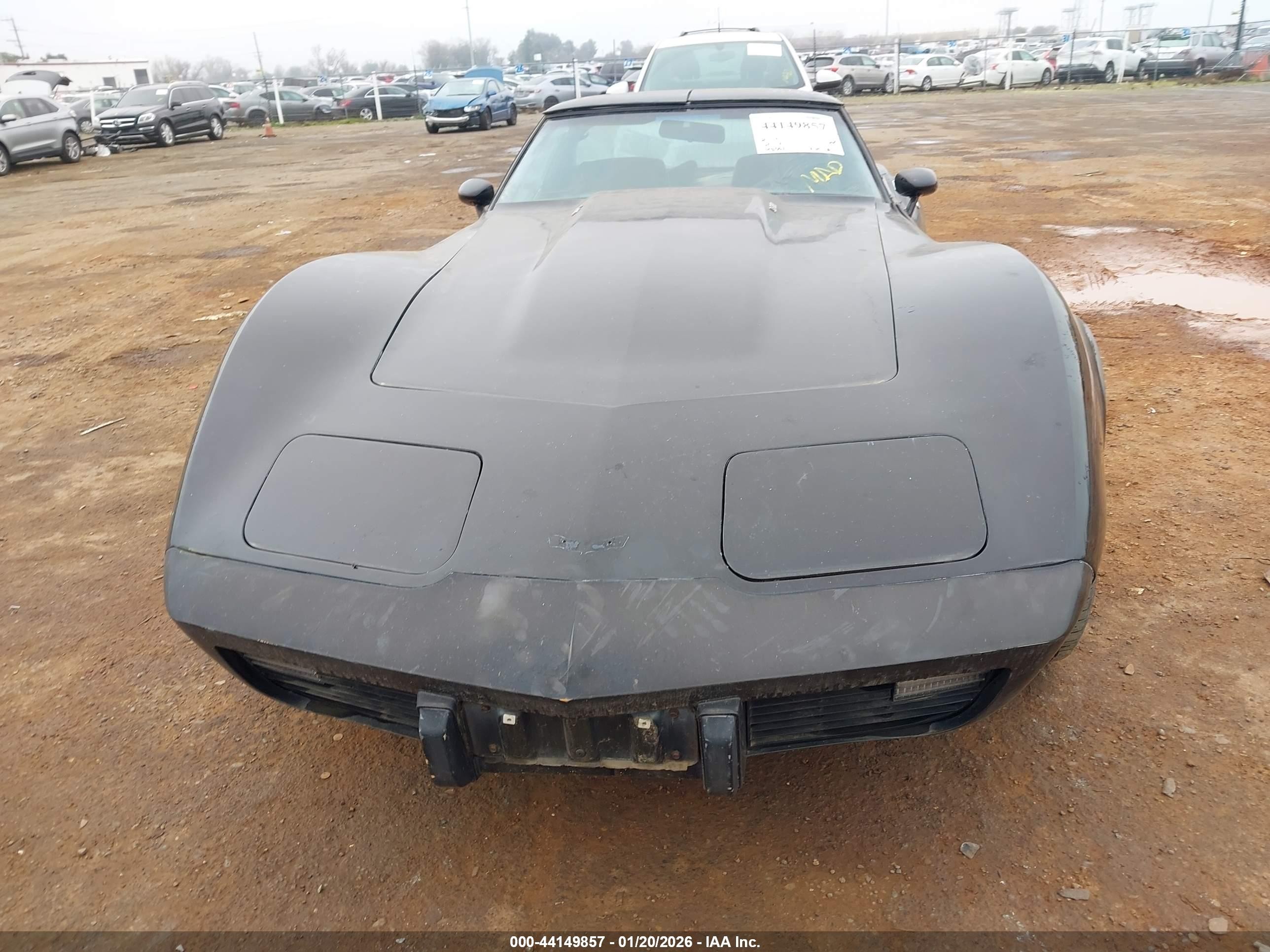1979 Chevrolet Corvette   Черный vin: 1Z8749S435218    