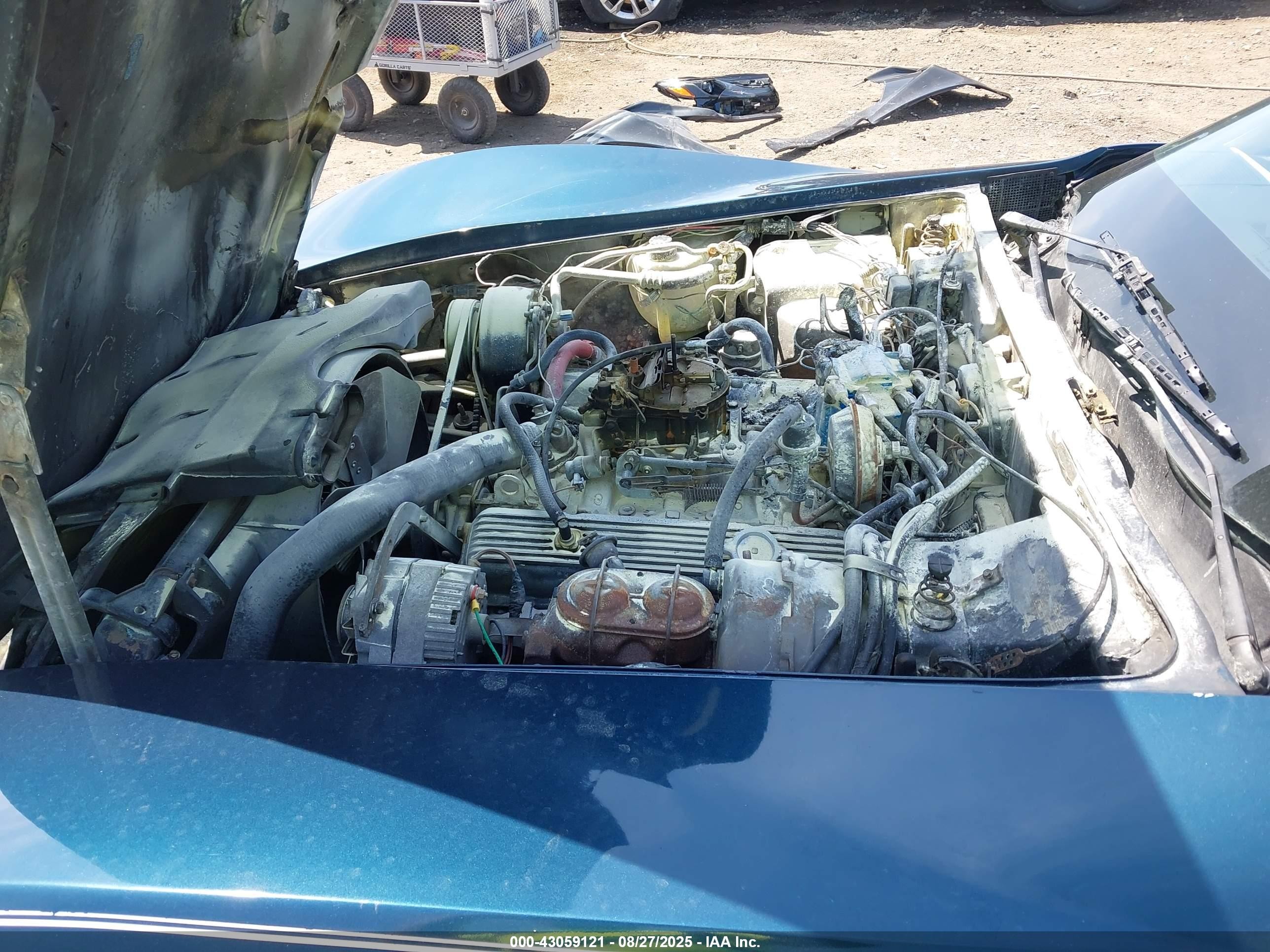 1979 Chevrolet Corvette Blue vin: 1Z8749S440002    