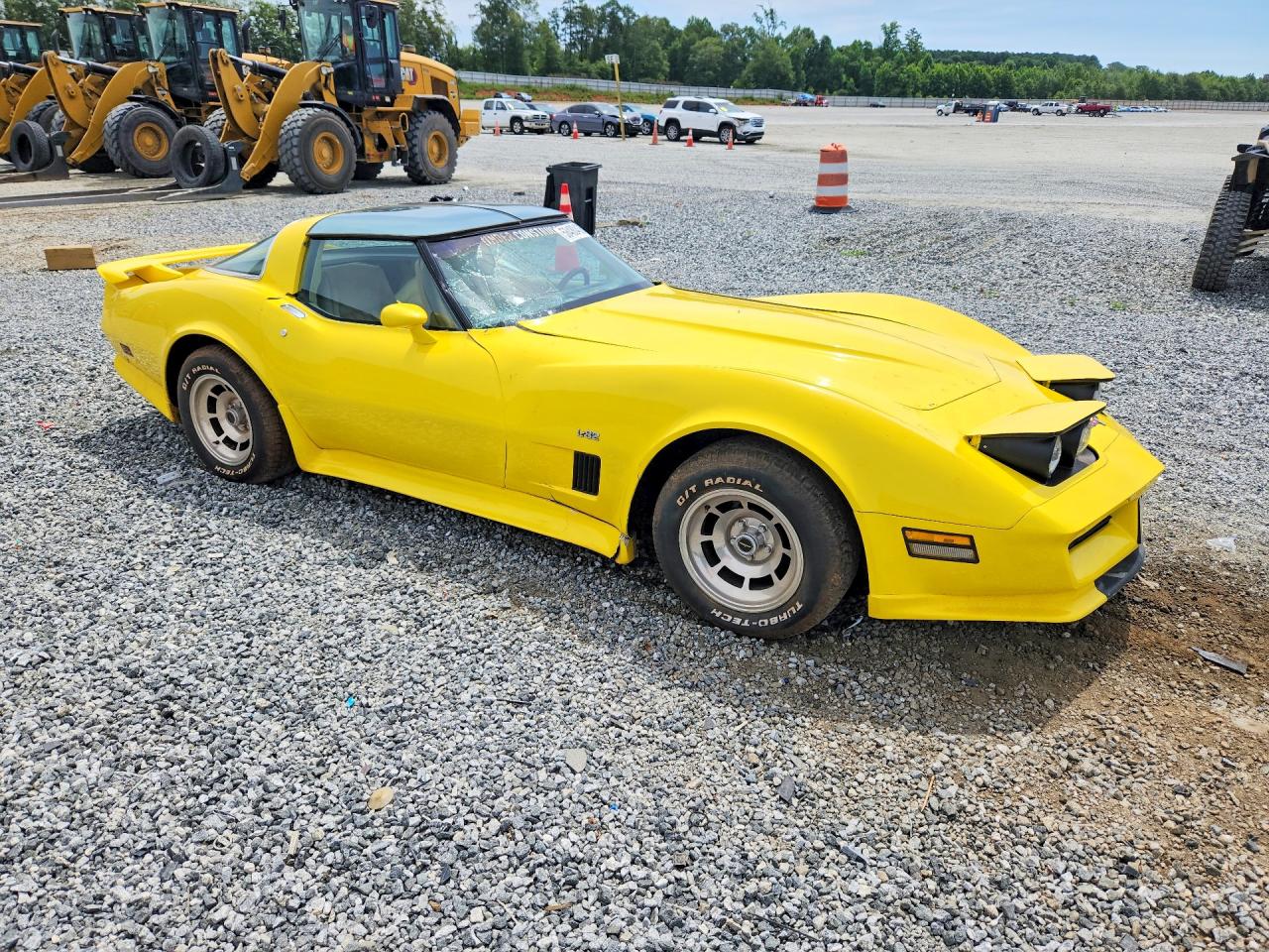 1980 Chevrolet Corvette Желтый vin: 1Z876AS422436