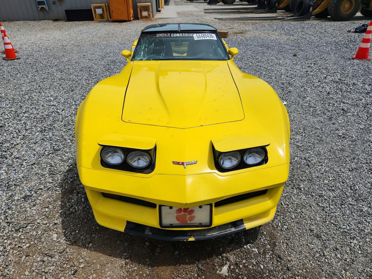 1980 Chevrolet Corvette Желтый vin: 1Z876AS422436