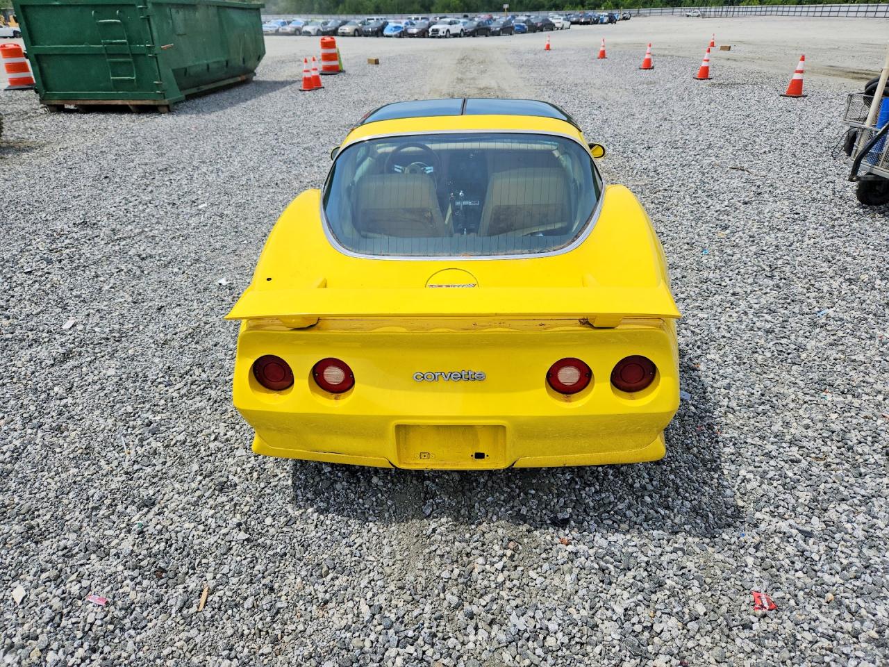 1980 Chevrolet Corvette Желтый vin: 1Z876AS422436