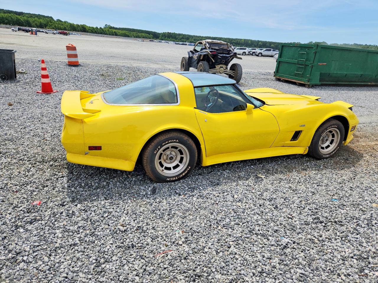 1980 Chevrolet Corvette Желтый vin: 1Z876AS422436