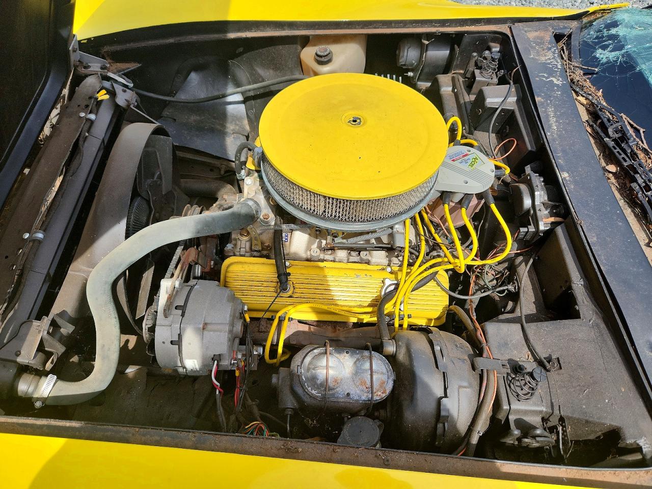 1980 Chevrolet Corvette Желтый vin: 1Z876AS422436