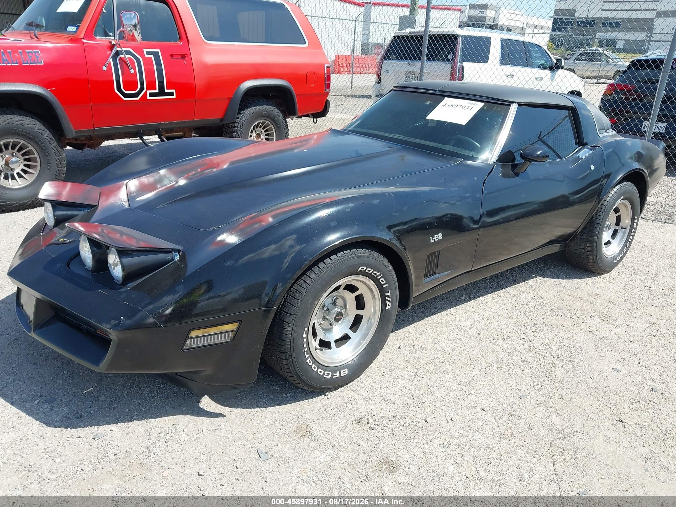 1980 Chevrolet Corvette   Black vin: 1Z876AS429925    