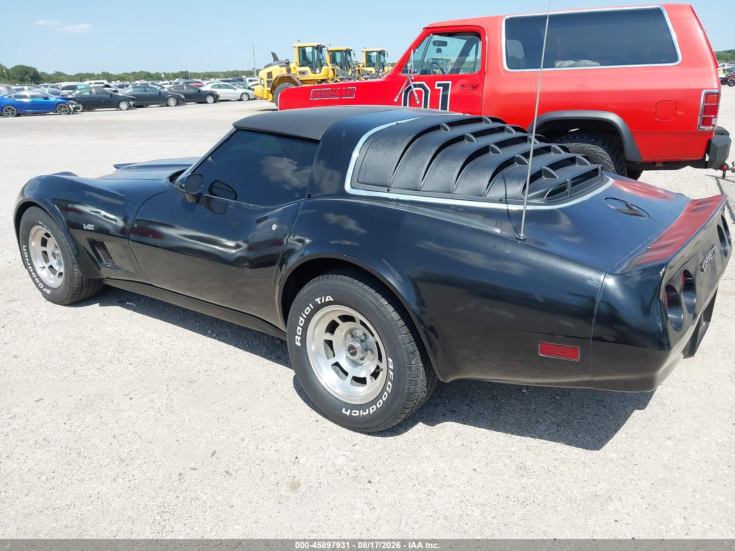 1980 Chevrolet Corvette   Black vin: 1Z876AS429925    