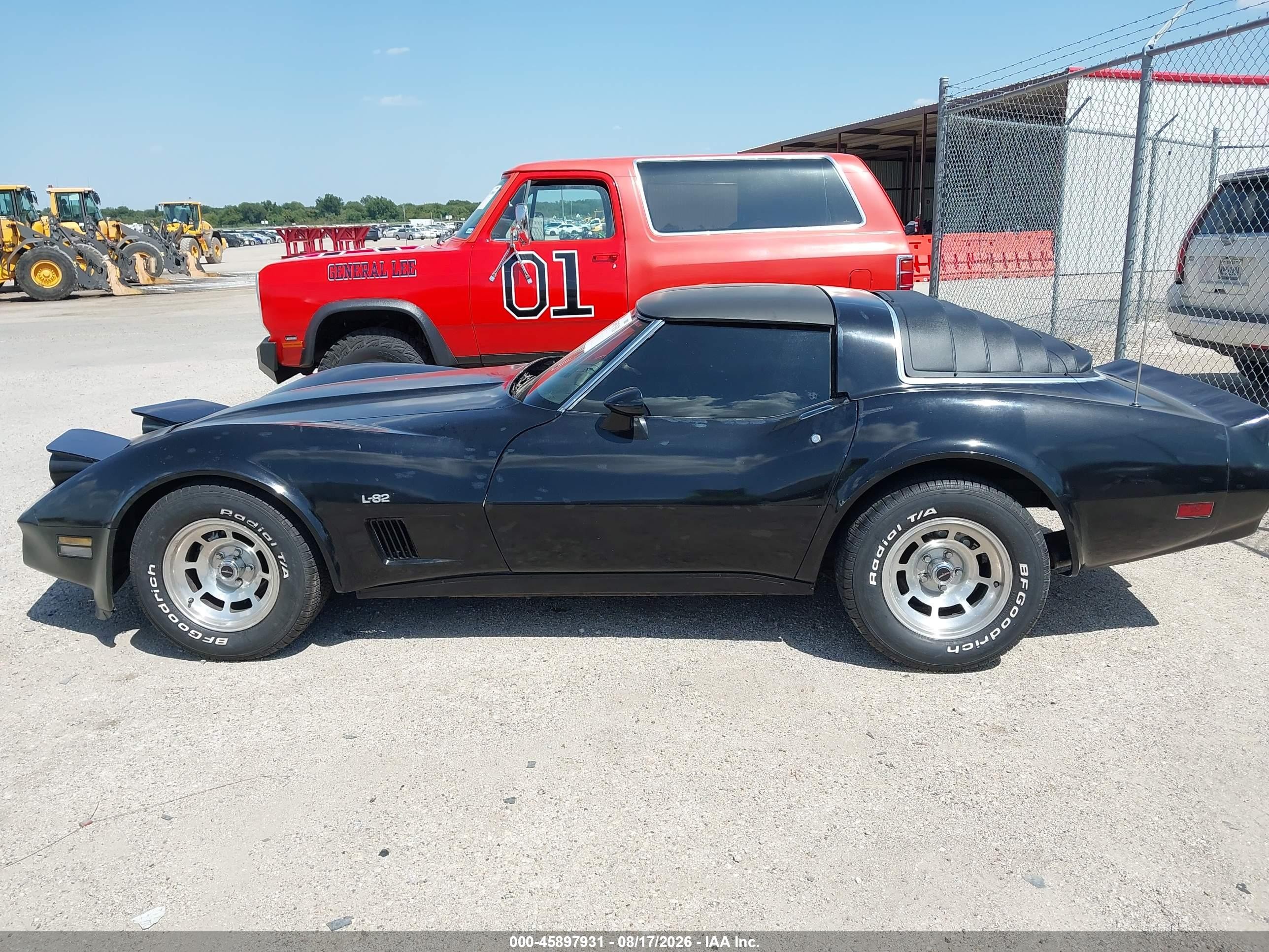 1980 Chevrolet Corvette   Black vin: 1Z876AS429925    