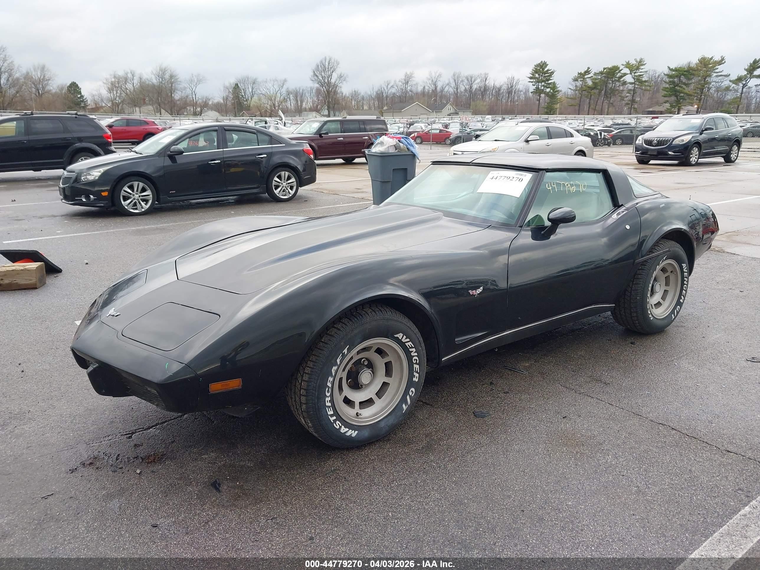 1979 Chevrolet Corvette   Черный vin: 1Z8789S403285    