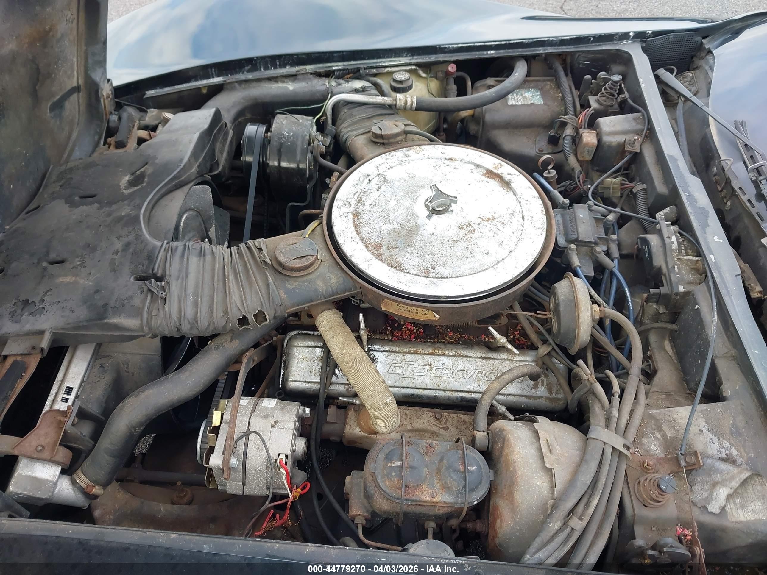 1979 Chevrolet Corvette   Черный vin: 1Z8789S403285    