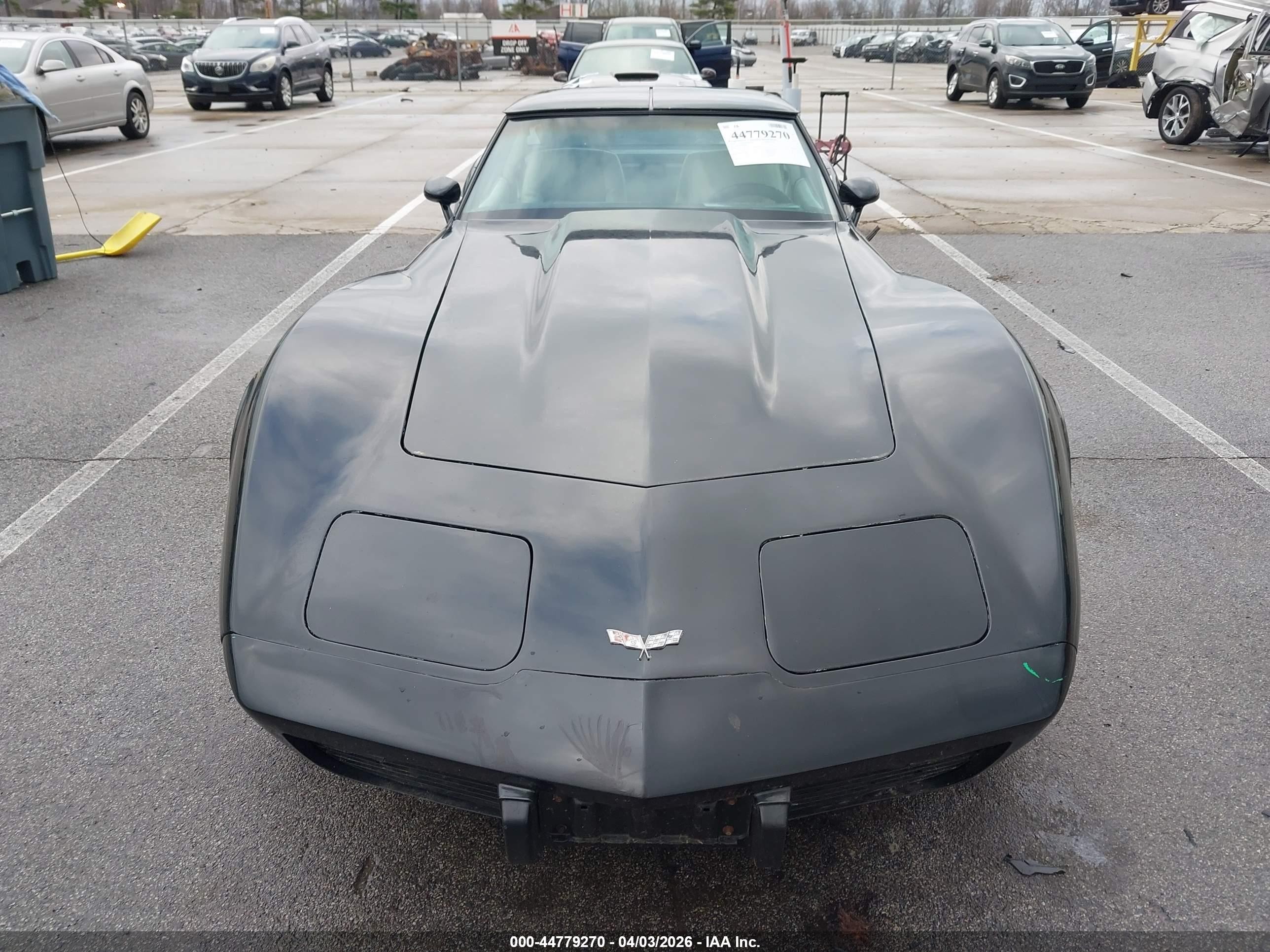 1979 Chevrolet Corvette   Черный vin: 1Z8789S403285    