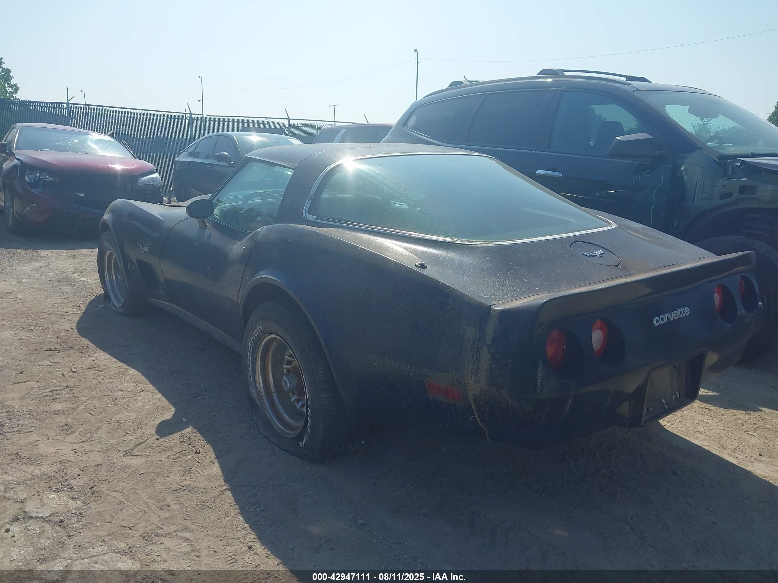 1979 Chevrolet Corvette   Черный vin: 1Z8789S417237    