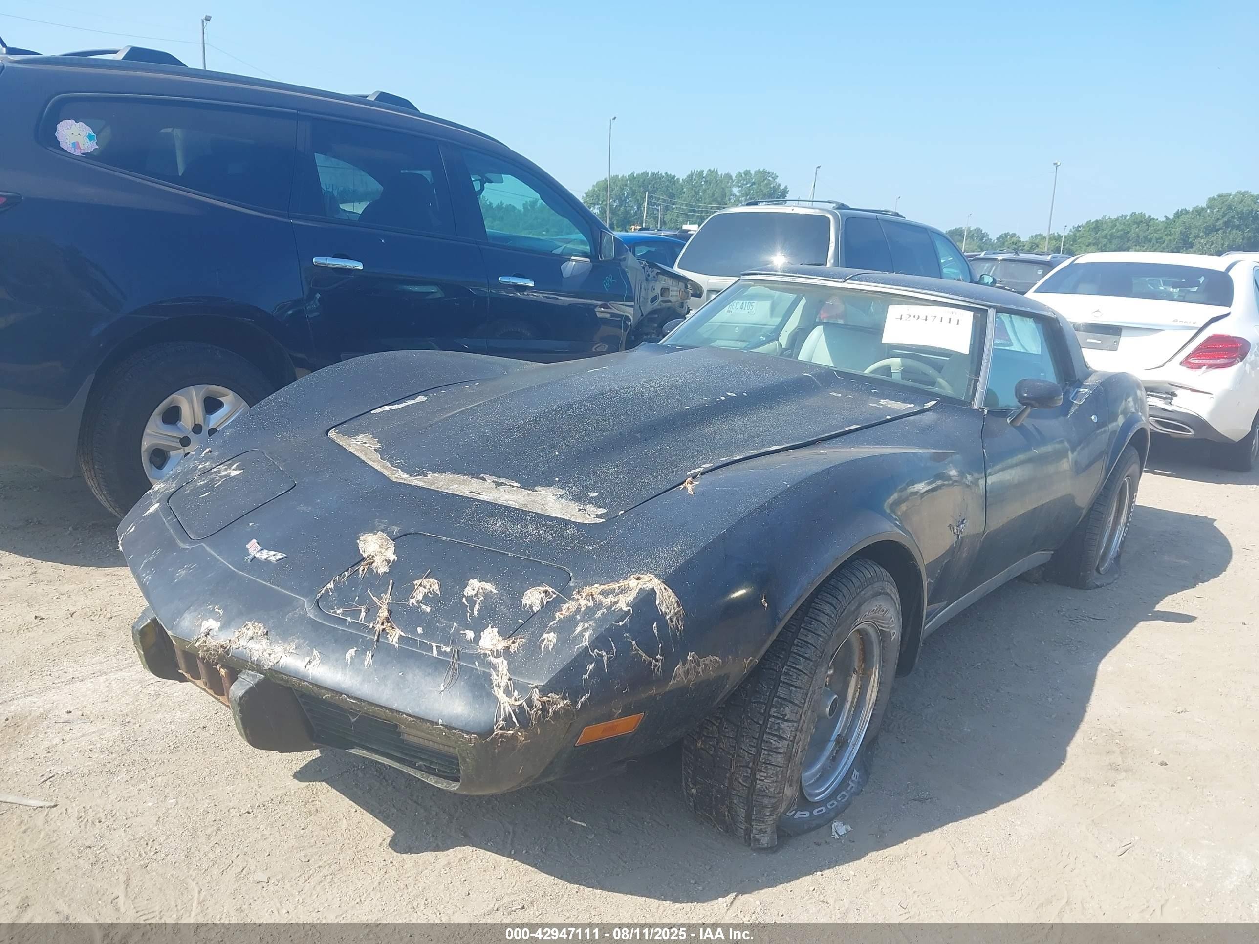 1979 Chevrolet Corvette   Черный vin: 1Z8789S417237    