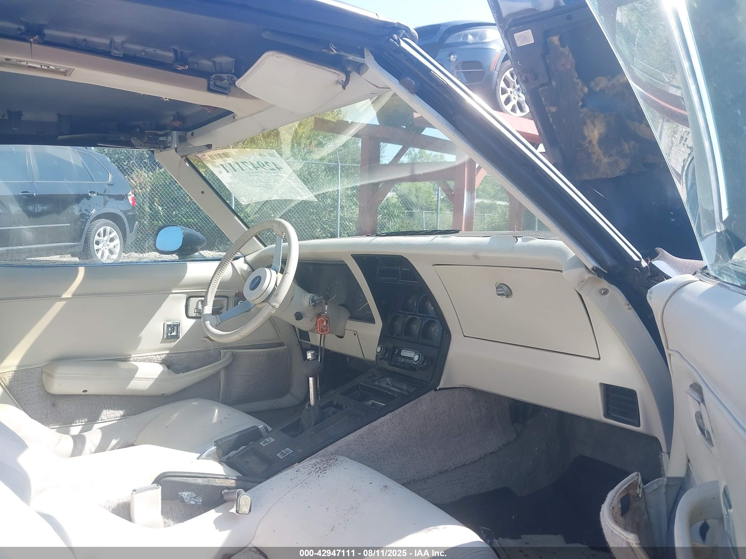 1979 Chevrolet Corvette   Черный vin: 1Z8789S417237    