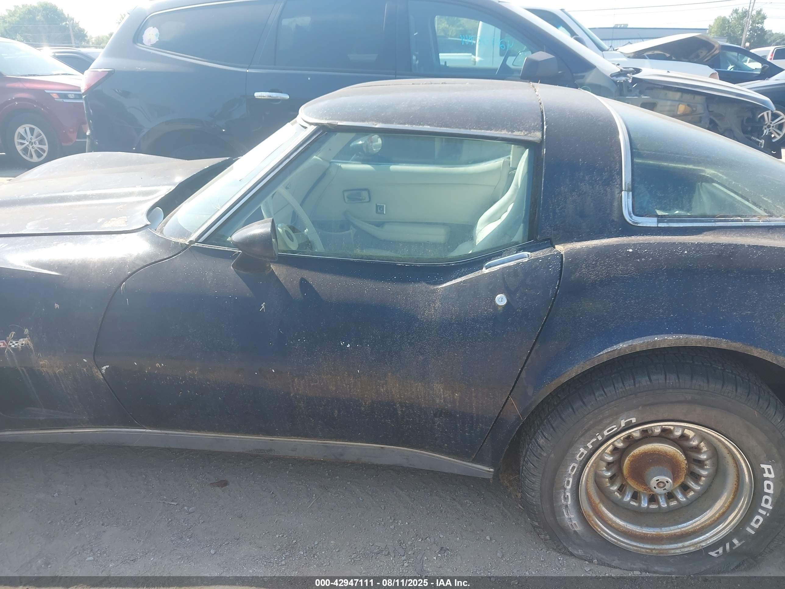 1979 Chevrolet Corvette   Черный vin: 1Z8789S417237    