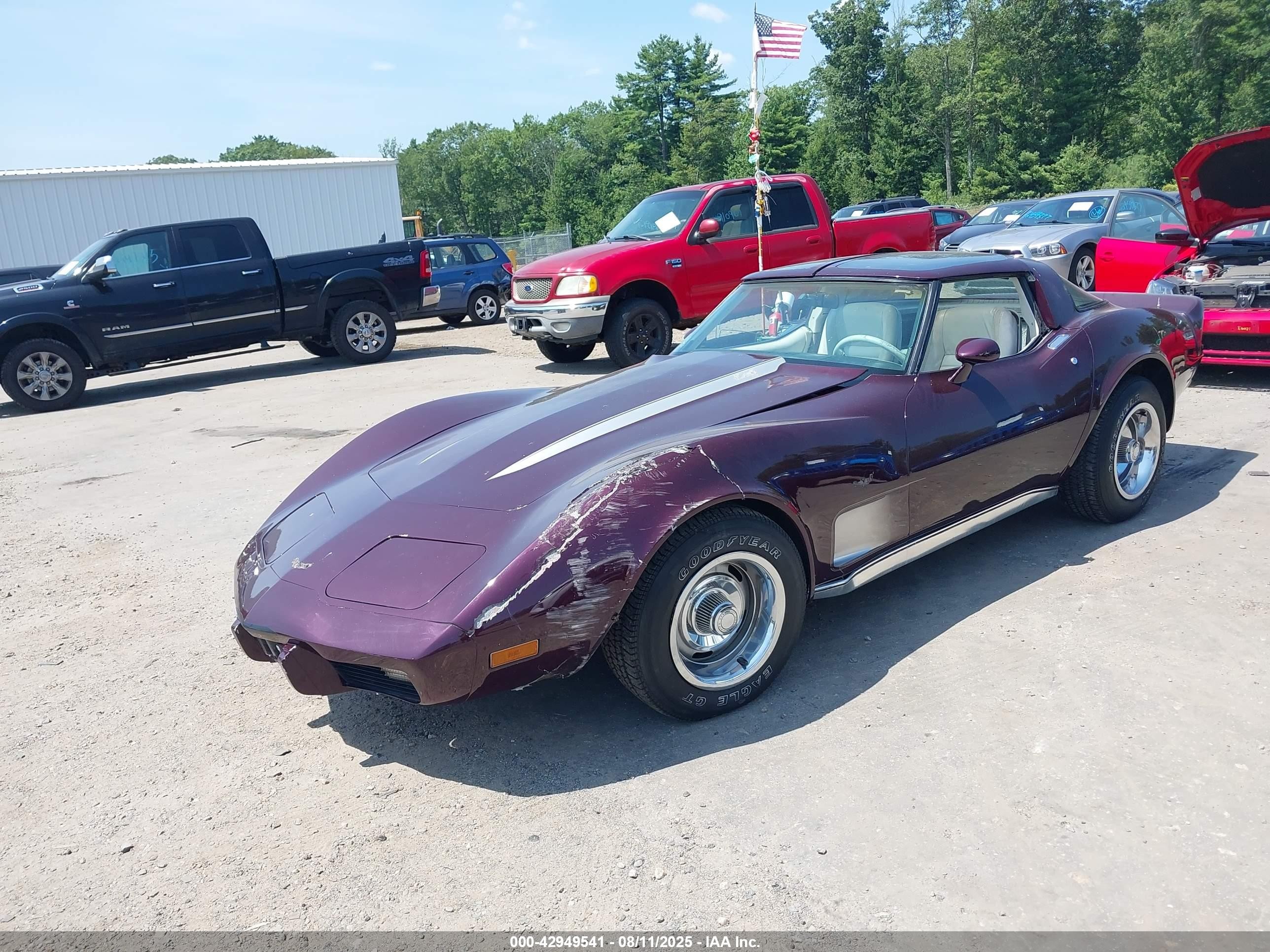 1979 Chevrolet Corvette   Фиолетовый vin: 1Z8789S434053    