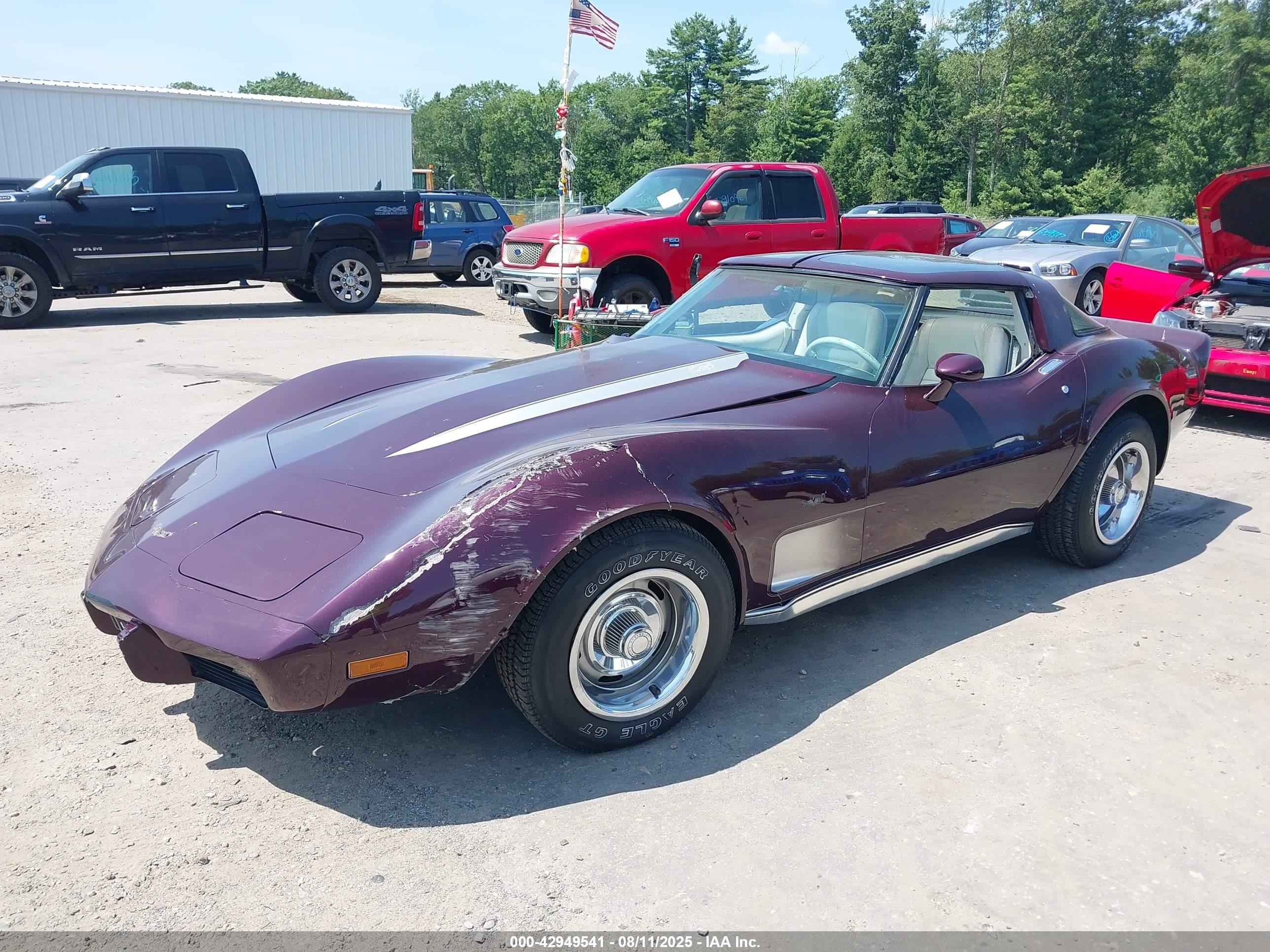 1979 Chevrolet Corvette   Фиолетовый vin: 1Z8789S434053    