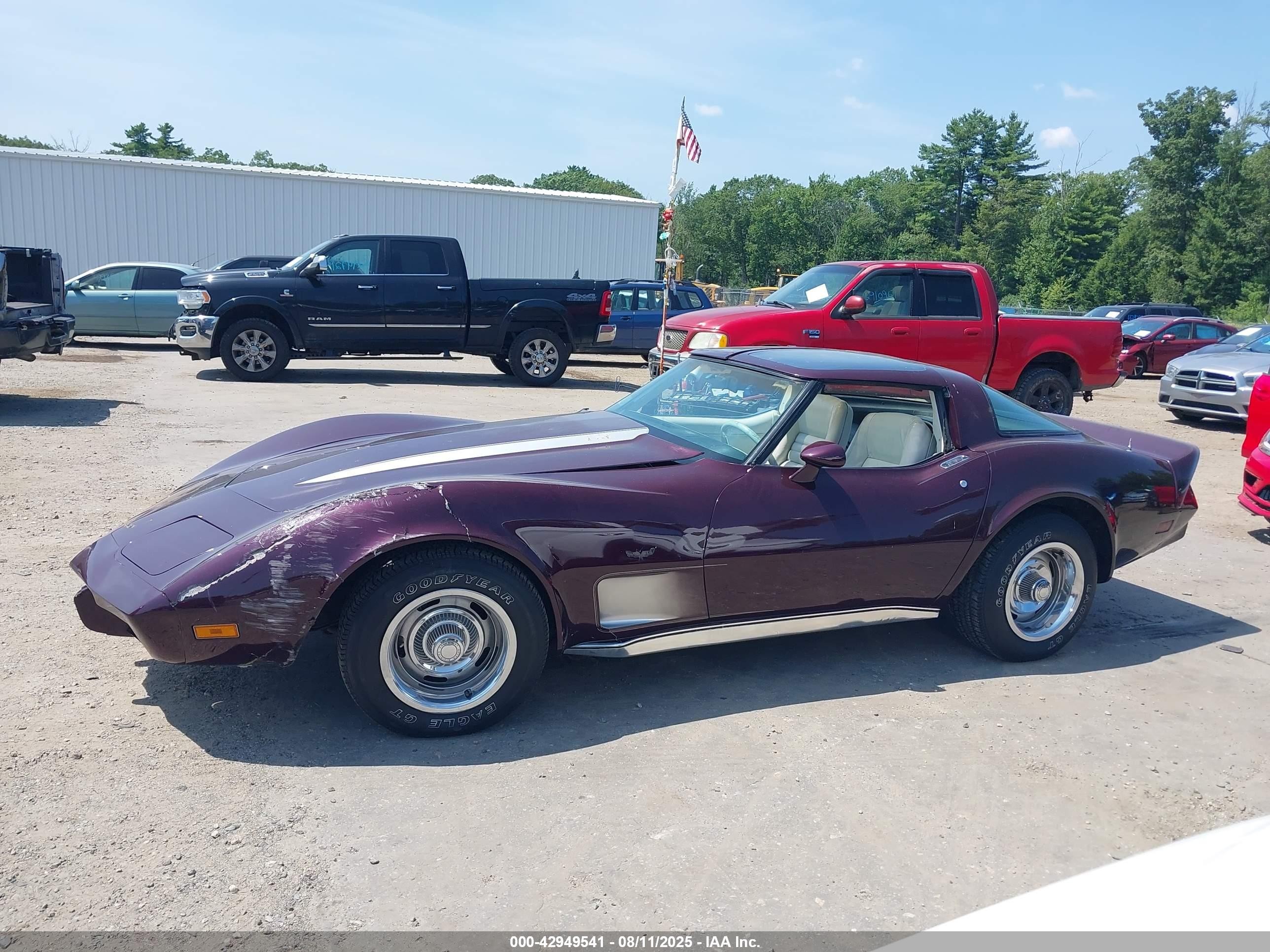 1979 Chevrolet Corvette   Фиолетовый vin: 1Z8789S434053    