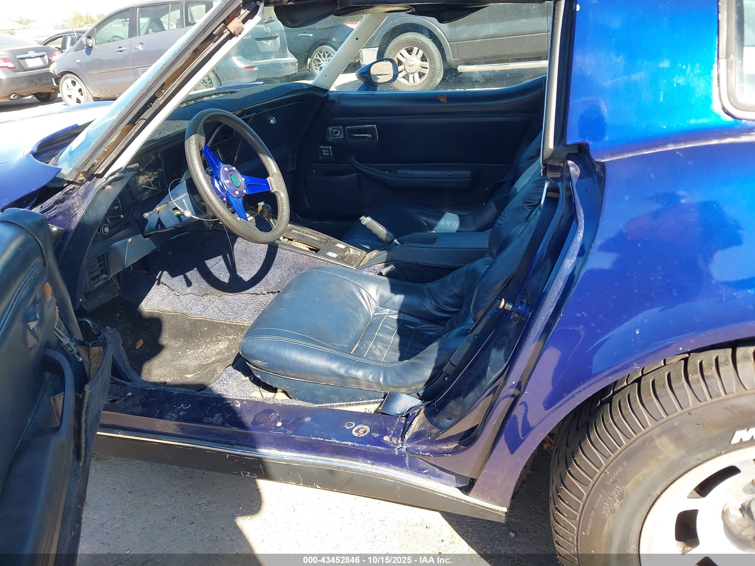 1980 Chevrolet Corvette   Dark Blue vin: 1Z878A5436734    