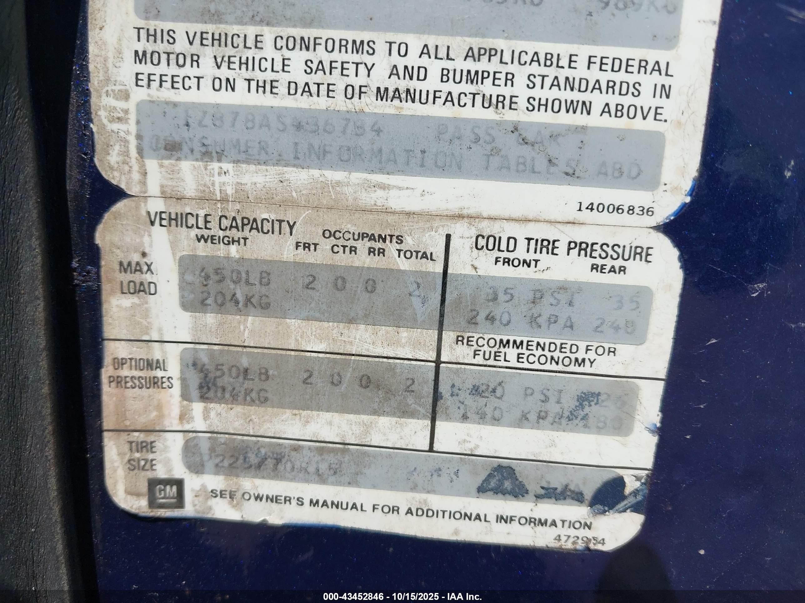 1980 Chevrolet Corvette   Dark Blue vin: 1Z878A5436734    