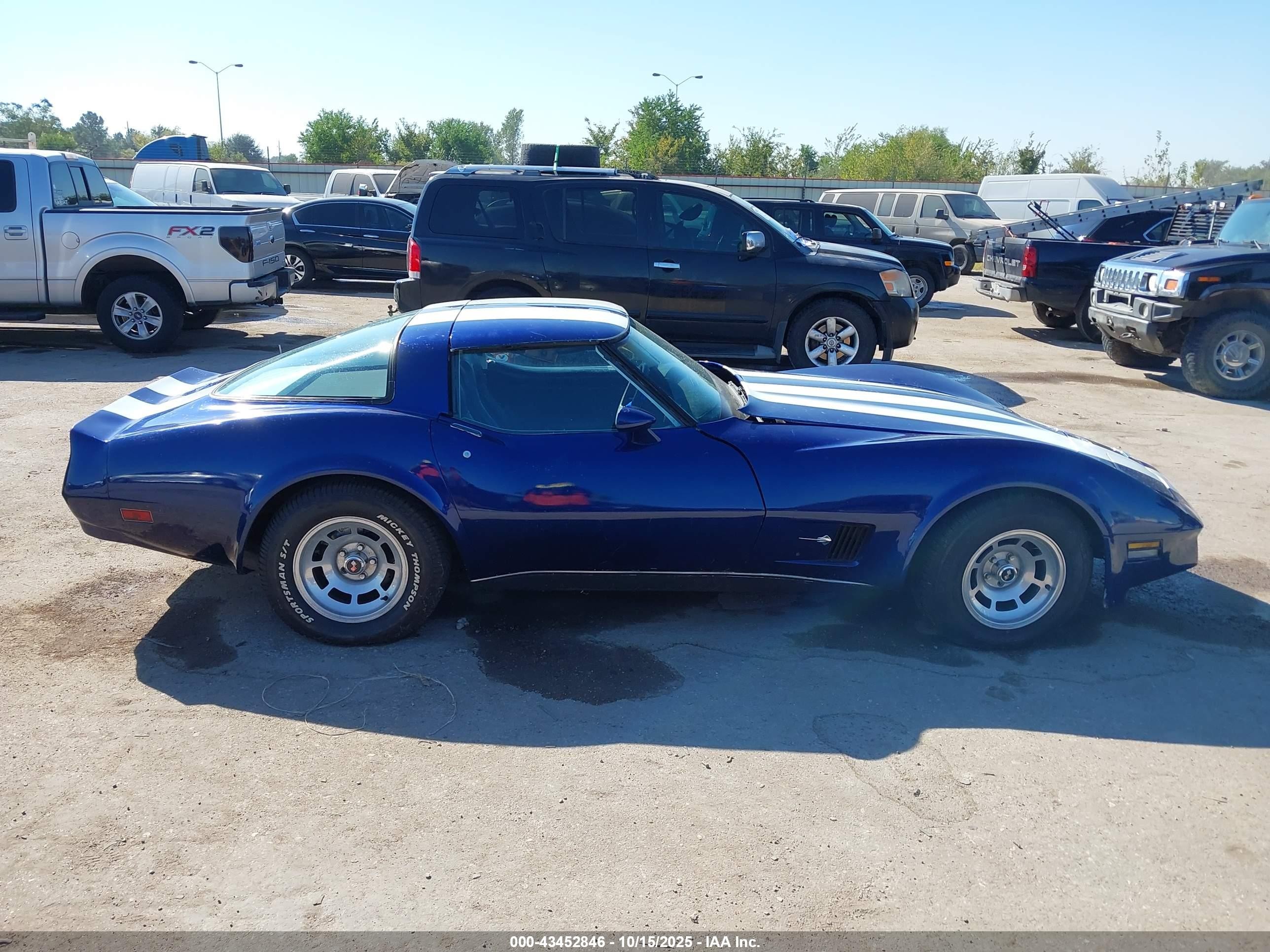 1980 Chevrolet Corvette   Dark Blue vin: 1Z878A5436734    