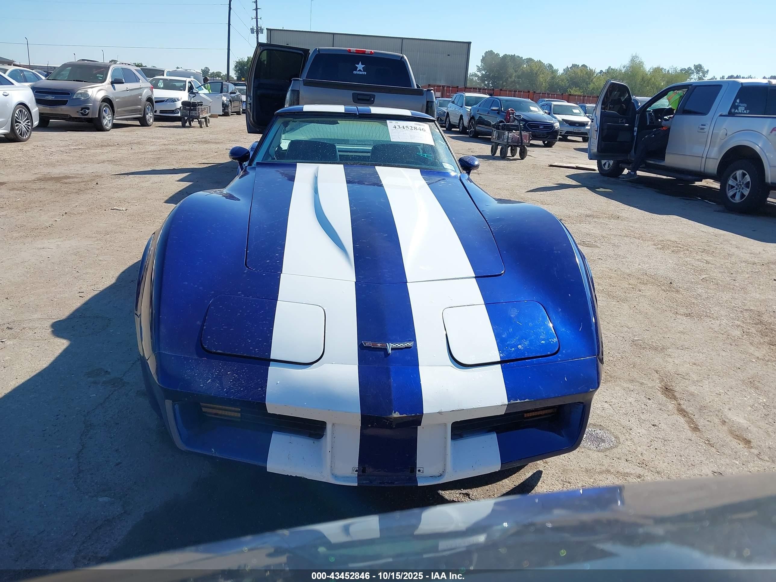 1980 Chevrolet Corvette   Dark Blue vin: 1Z878A5436734    