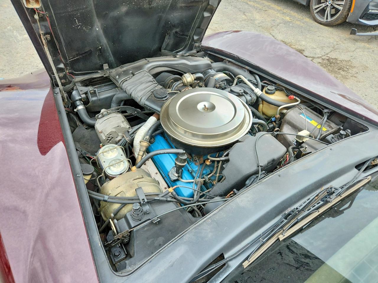 1980 Chevrolet Corvette Maroon vin: 1Z878AS407447