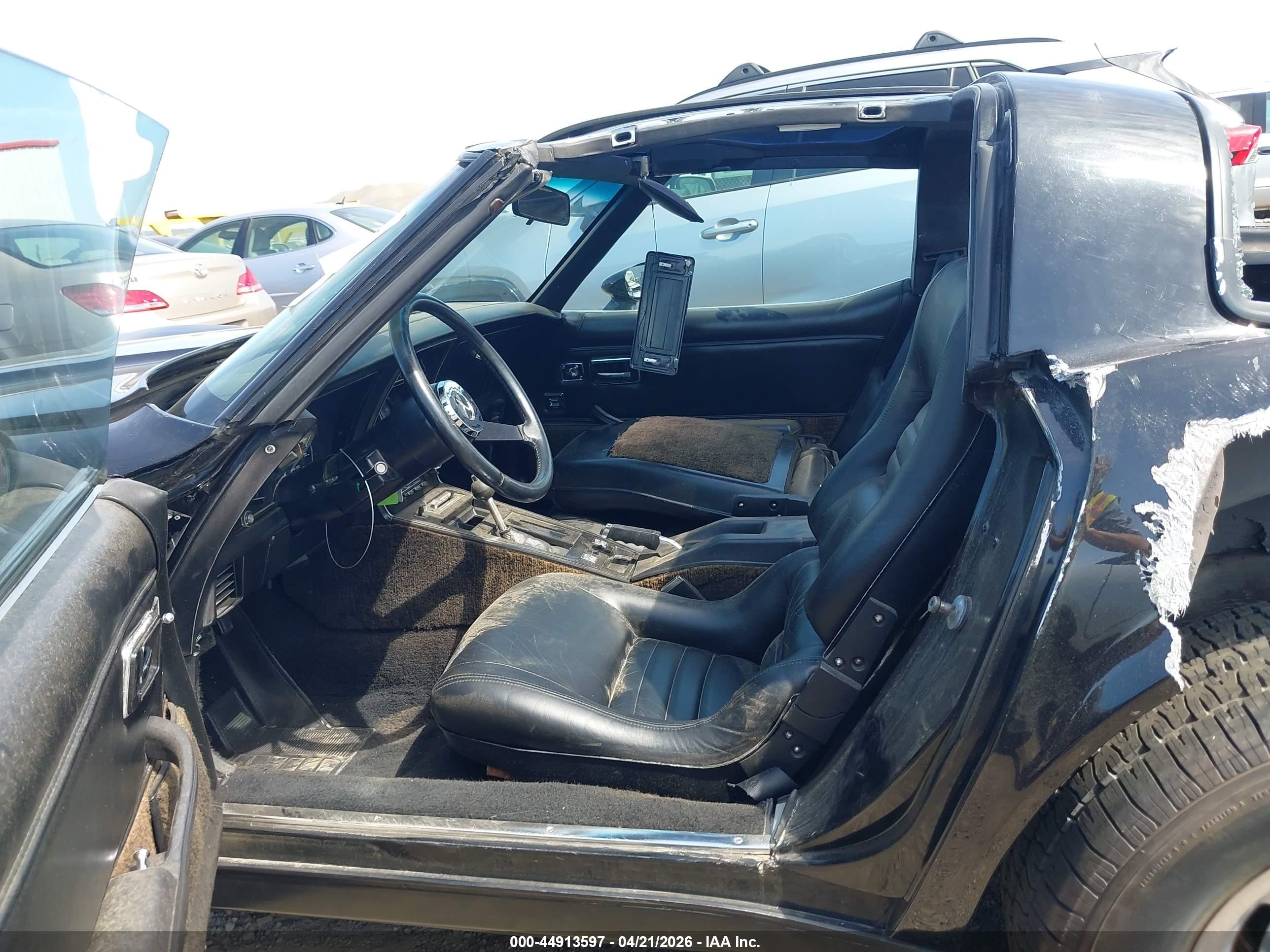 1980 Chevrolet Corvette   Black vin: 1Z878AS408030    