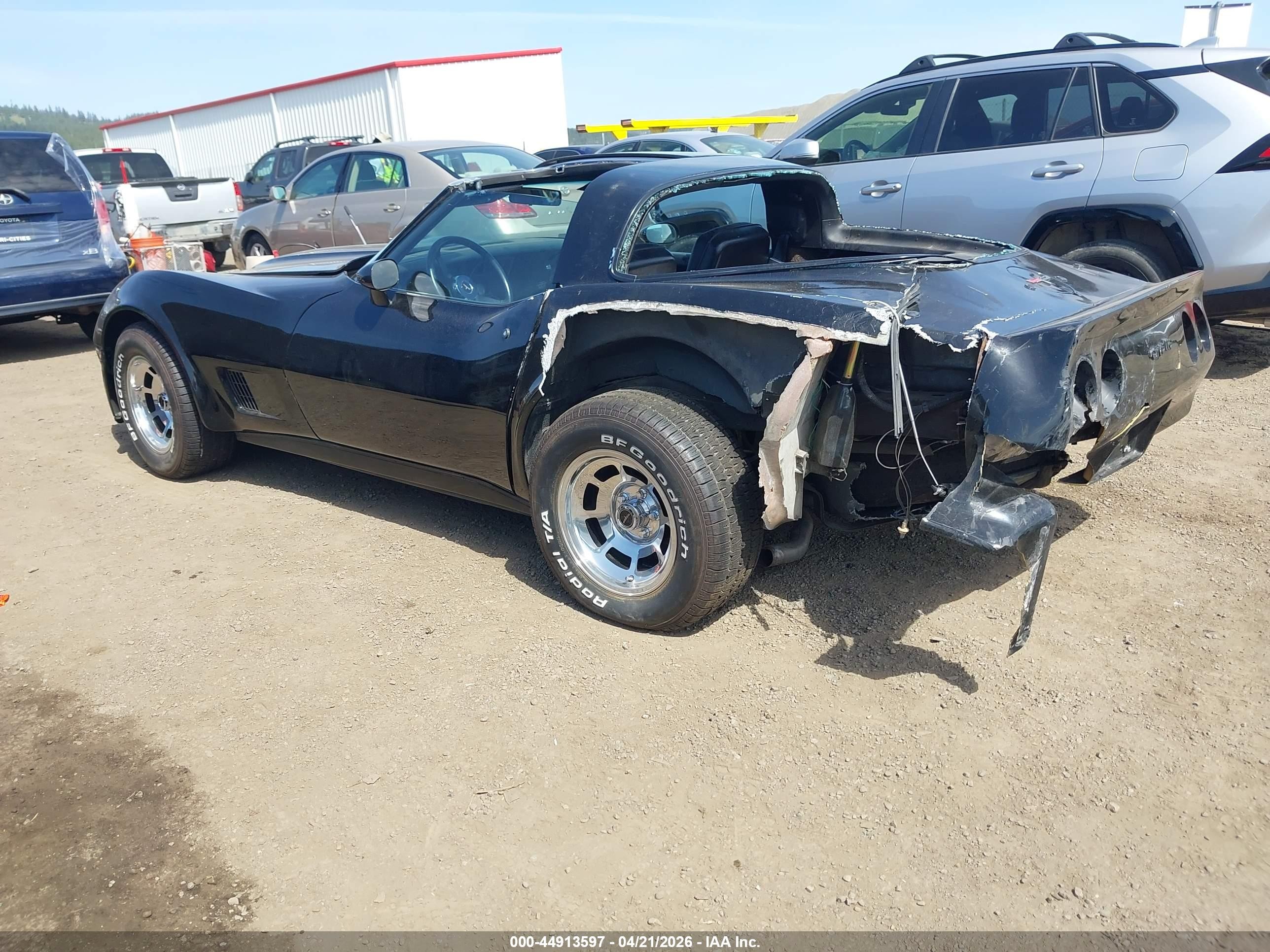 1980 Chevrolet Corvette   Black vin: 1Z878AS408030    