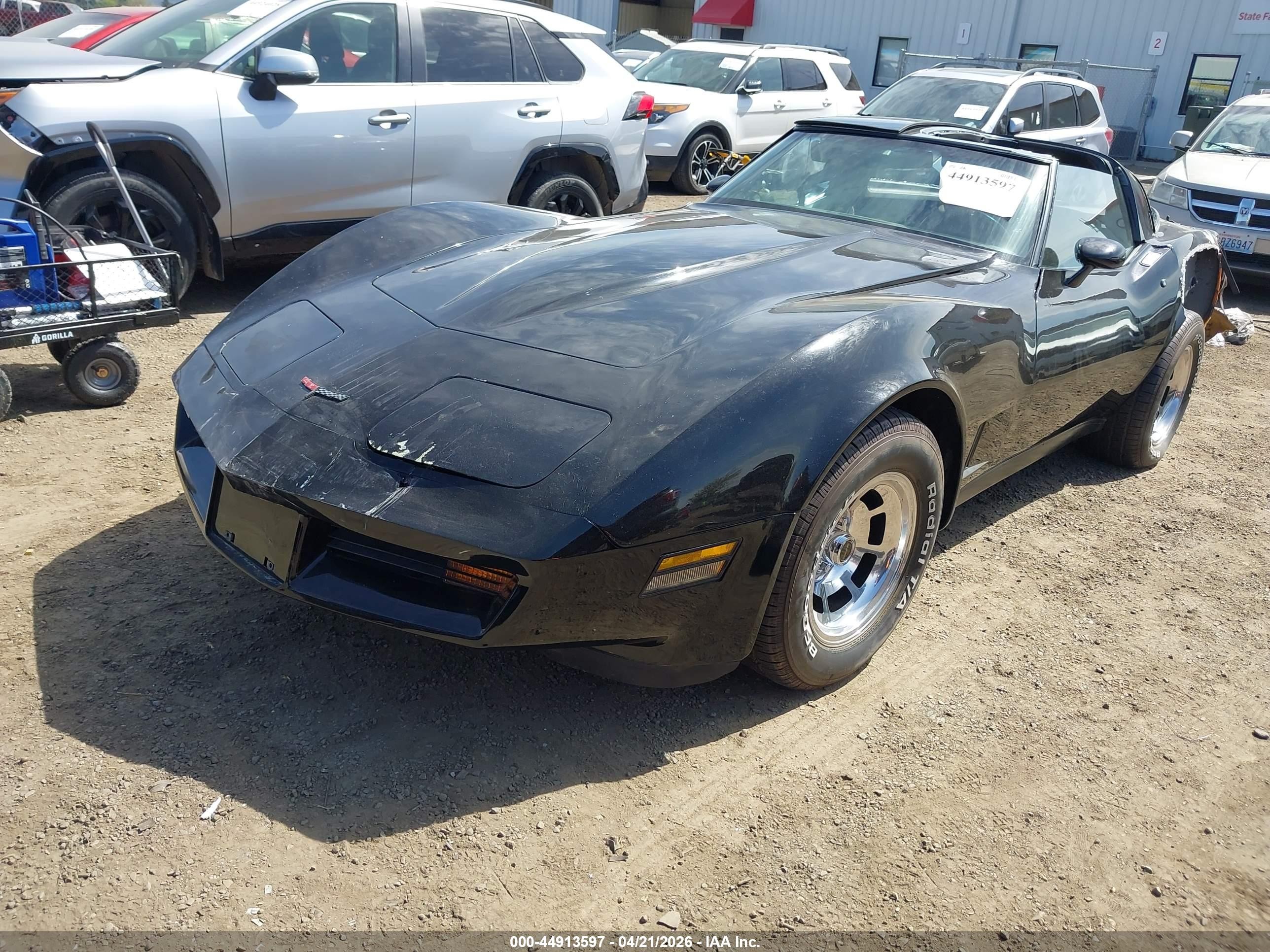 1980 Chevrolet Corvette   Black vin: 1Z878AS408030    