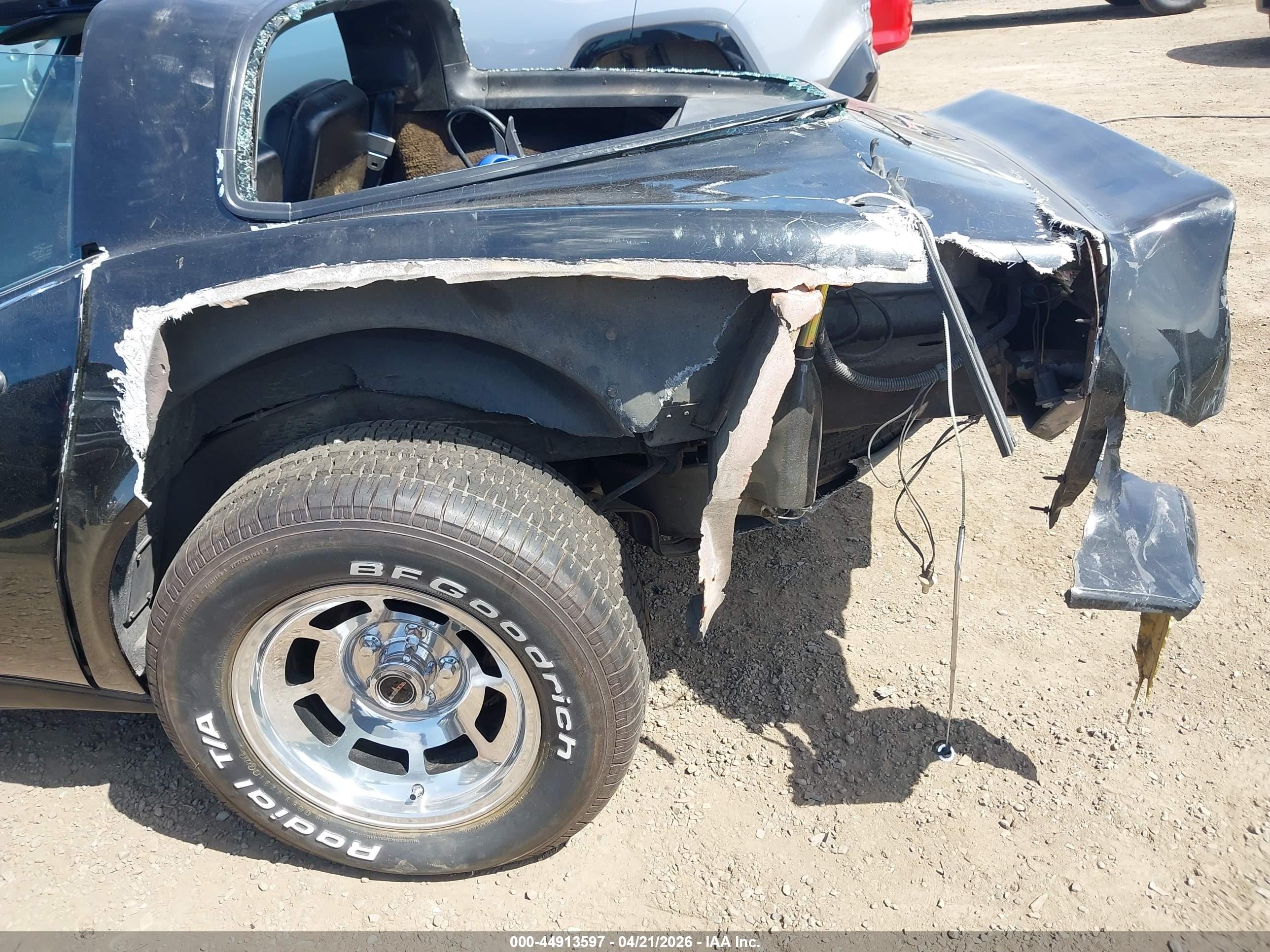 1980 Chevrolet Corvette   Black vin: 1Z878AS408030    