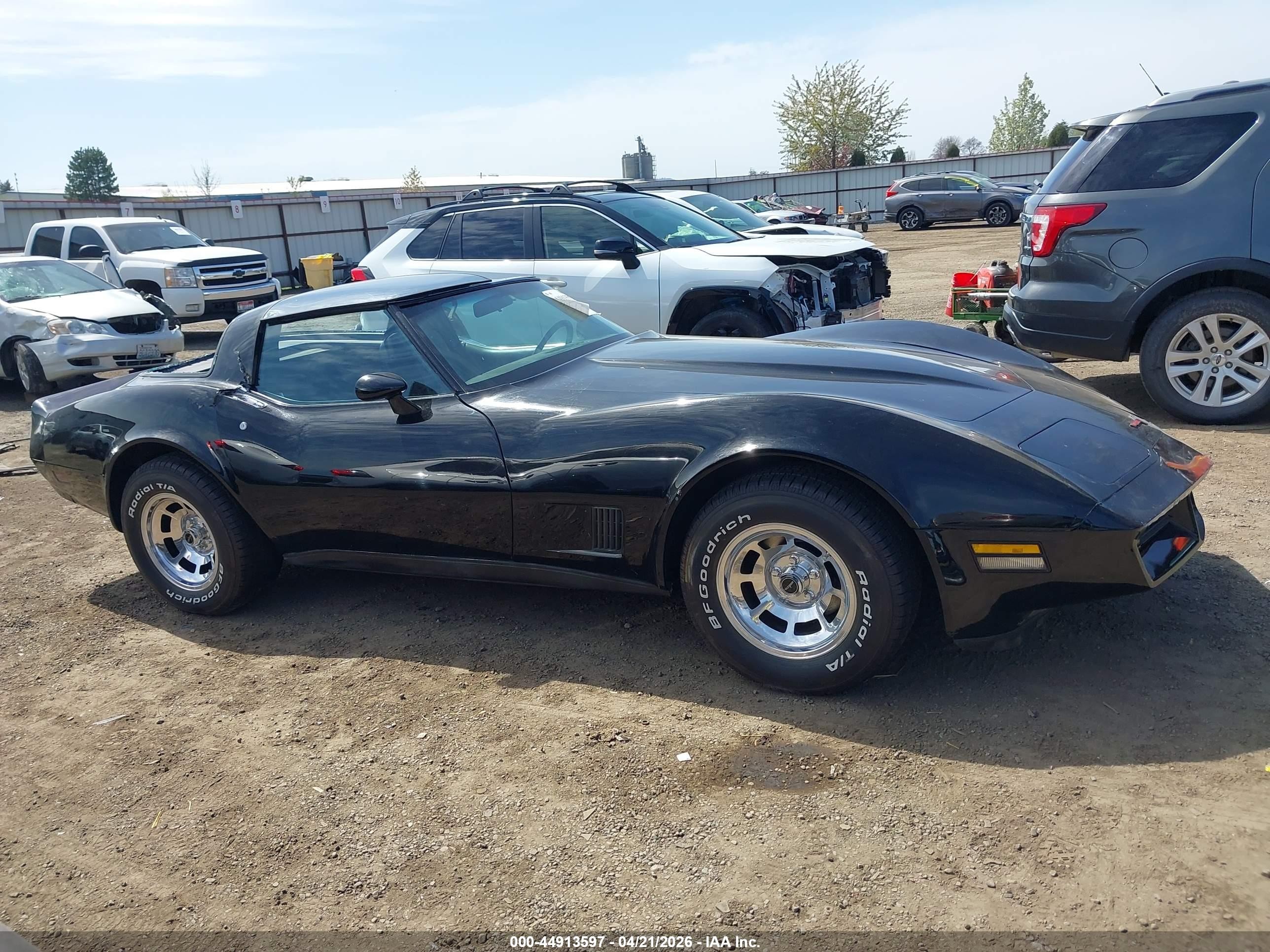 1980 Chevrolet Corvette   Black vin: 1Z878AS408030    