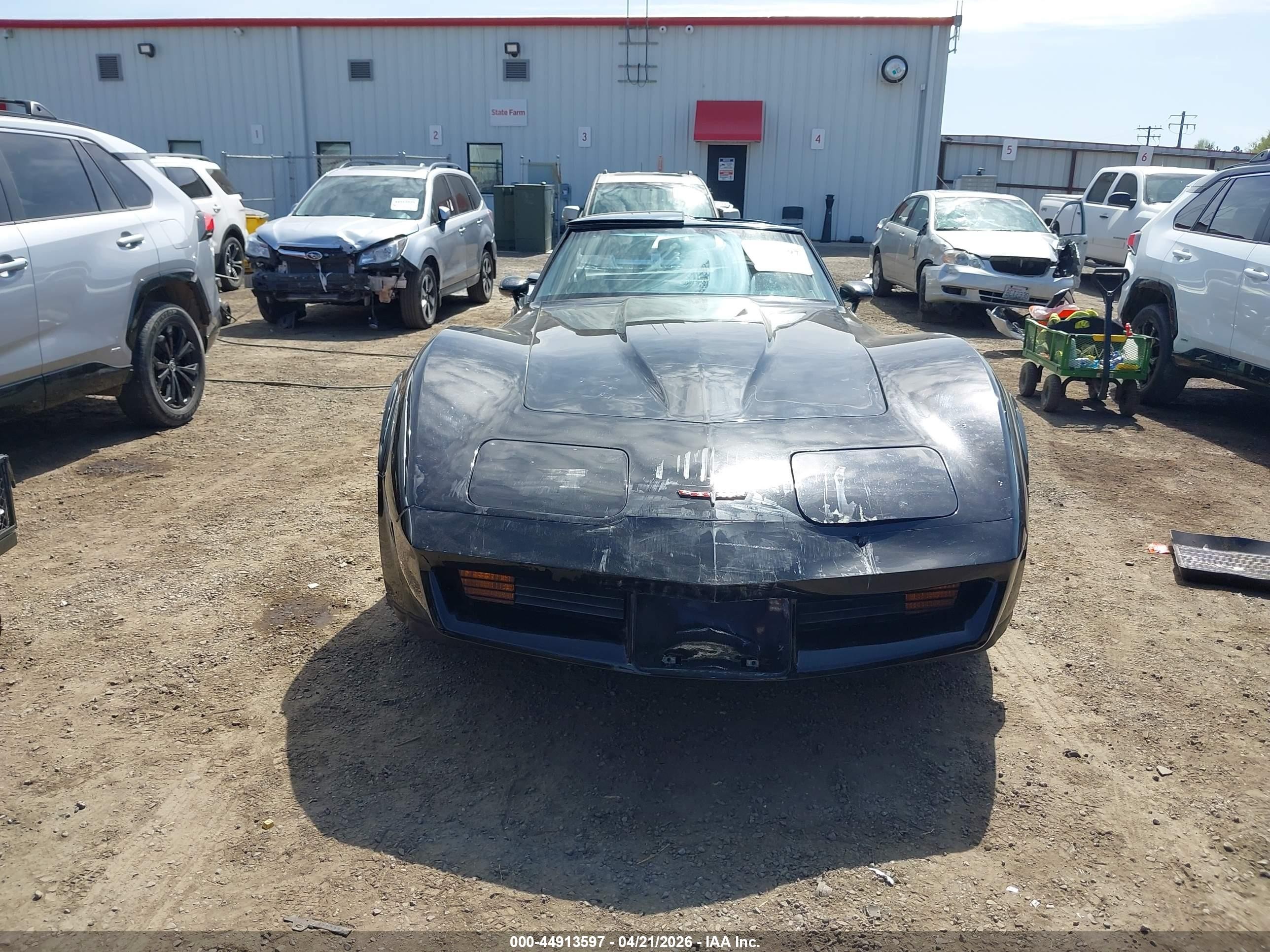 1980 Chevrolet Corvette   Black vin: 1Z878AS408030    
