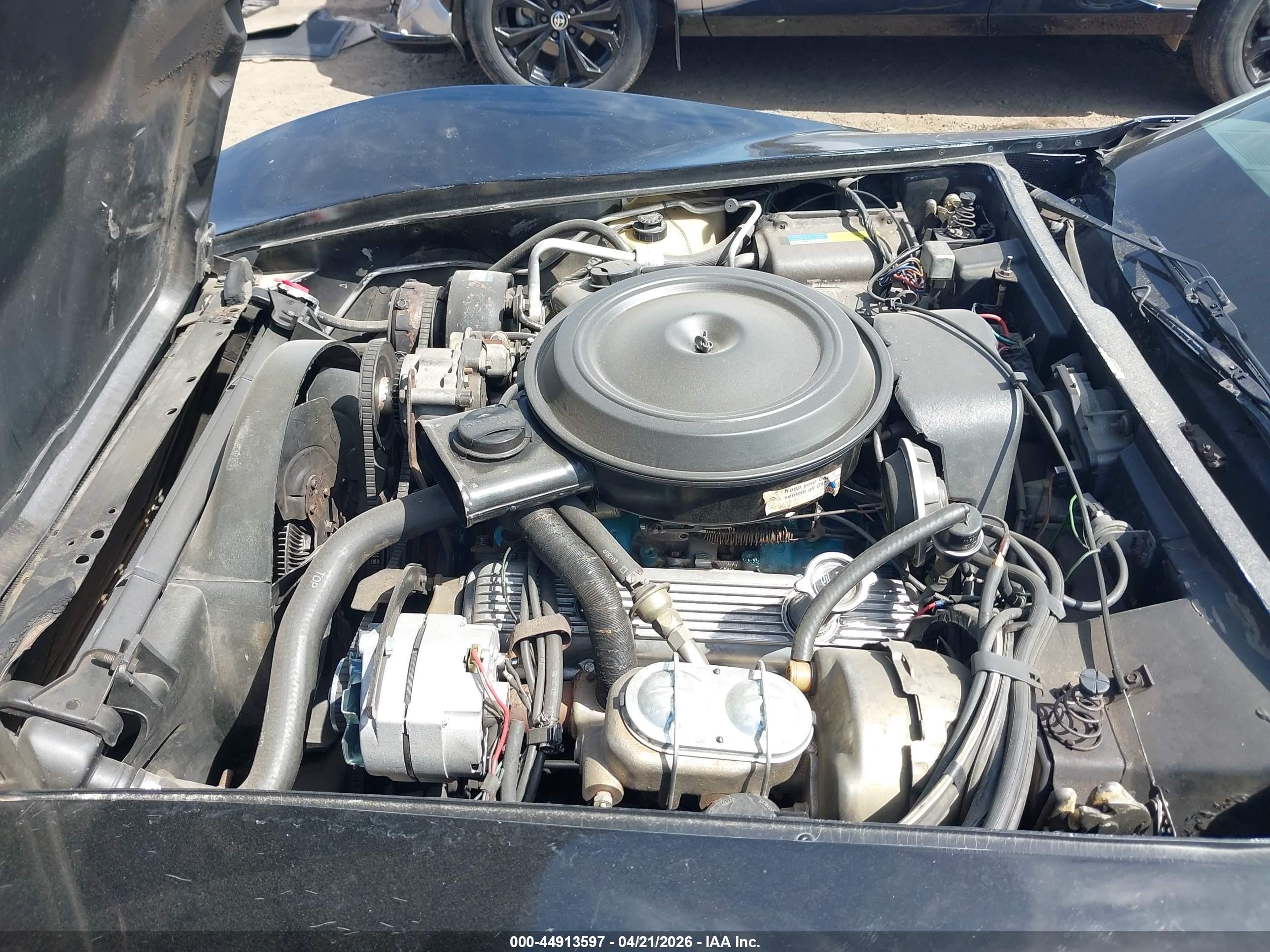 1980 Chevrolet Corvette   Black vin: 1Z878AS408030    