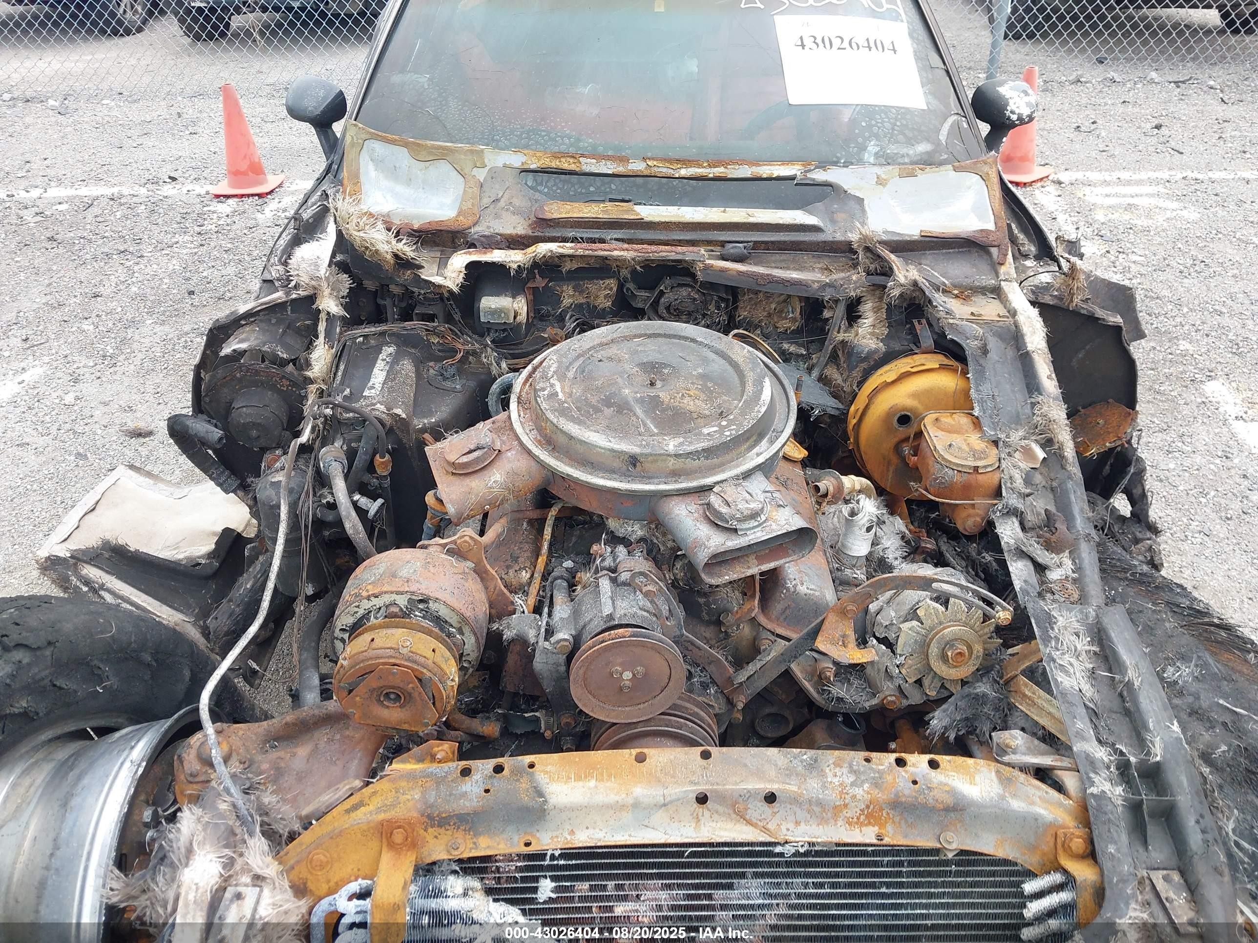 1980 Chev Corvette   Черный vin: 1Z878AS411416    