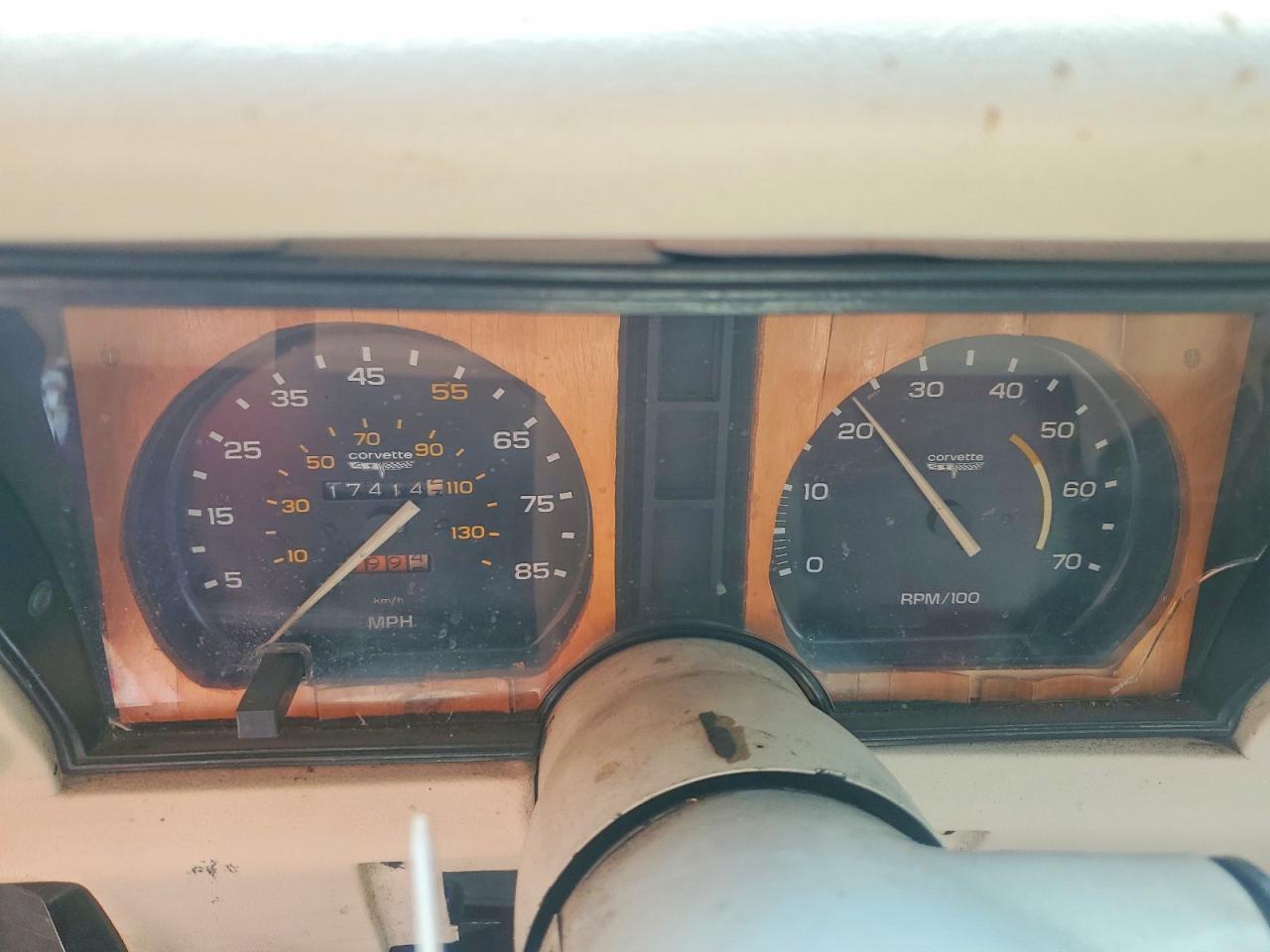 1980 Chevrolet Corvette Red vin: 1Z878AS413715
