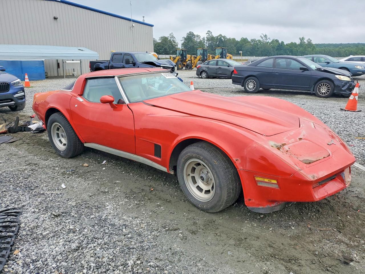 1980 Chevrolet Corvette Red vin: 1Z878AS413715