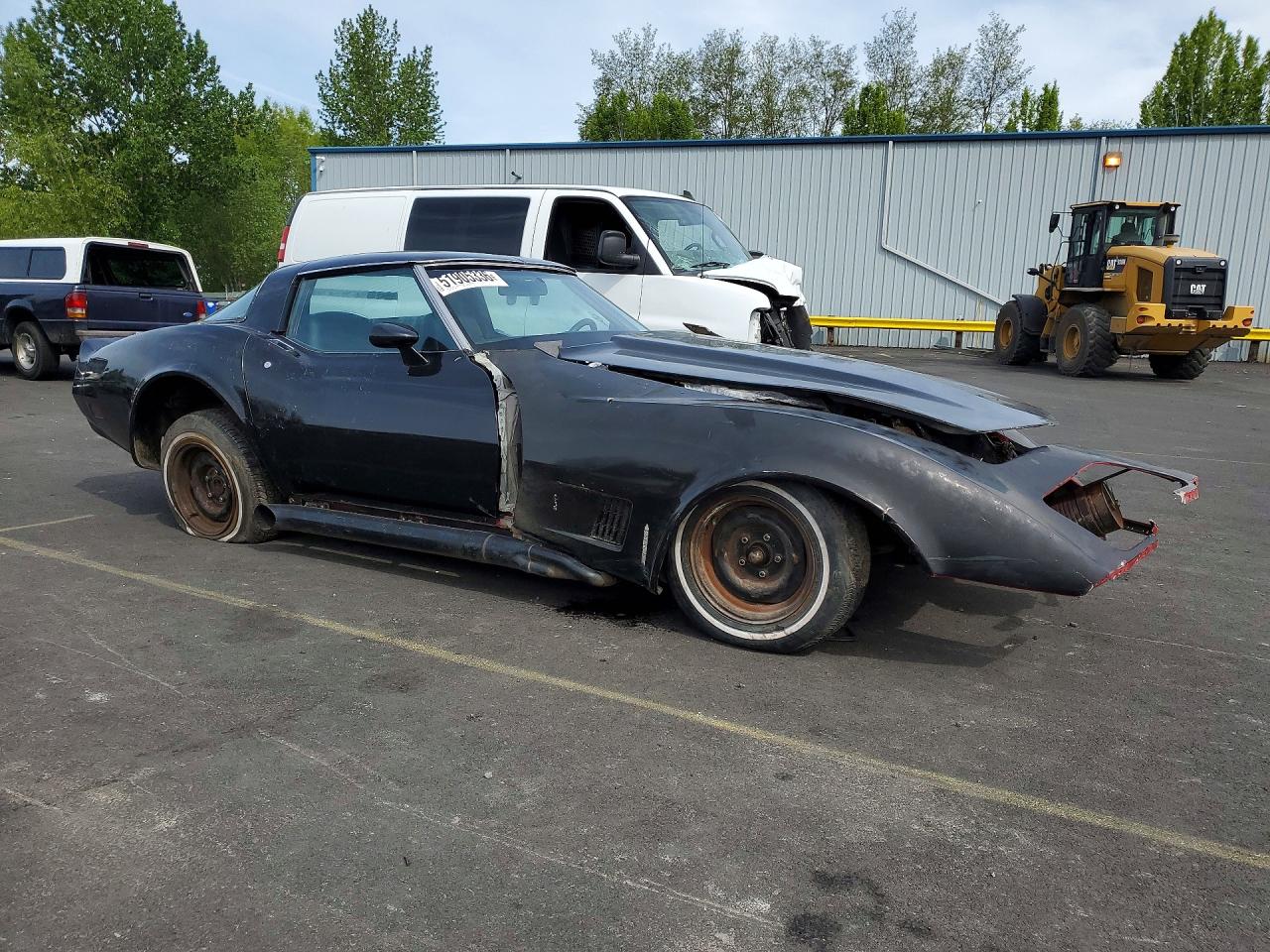 1980 Chevrolet Corvette Black vin: 1Z878AS415970