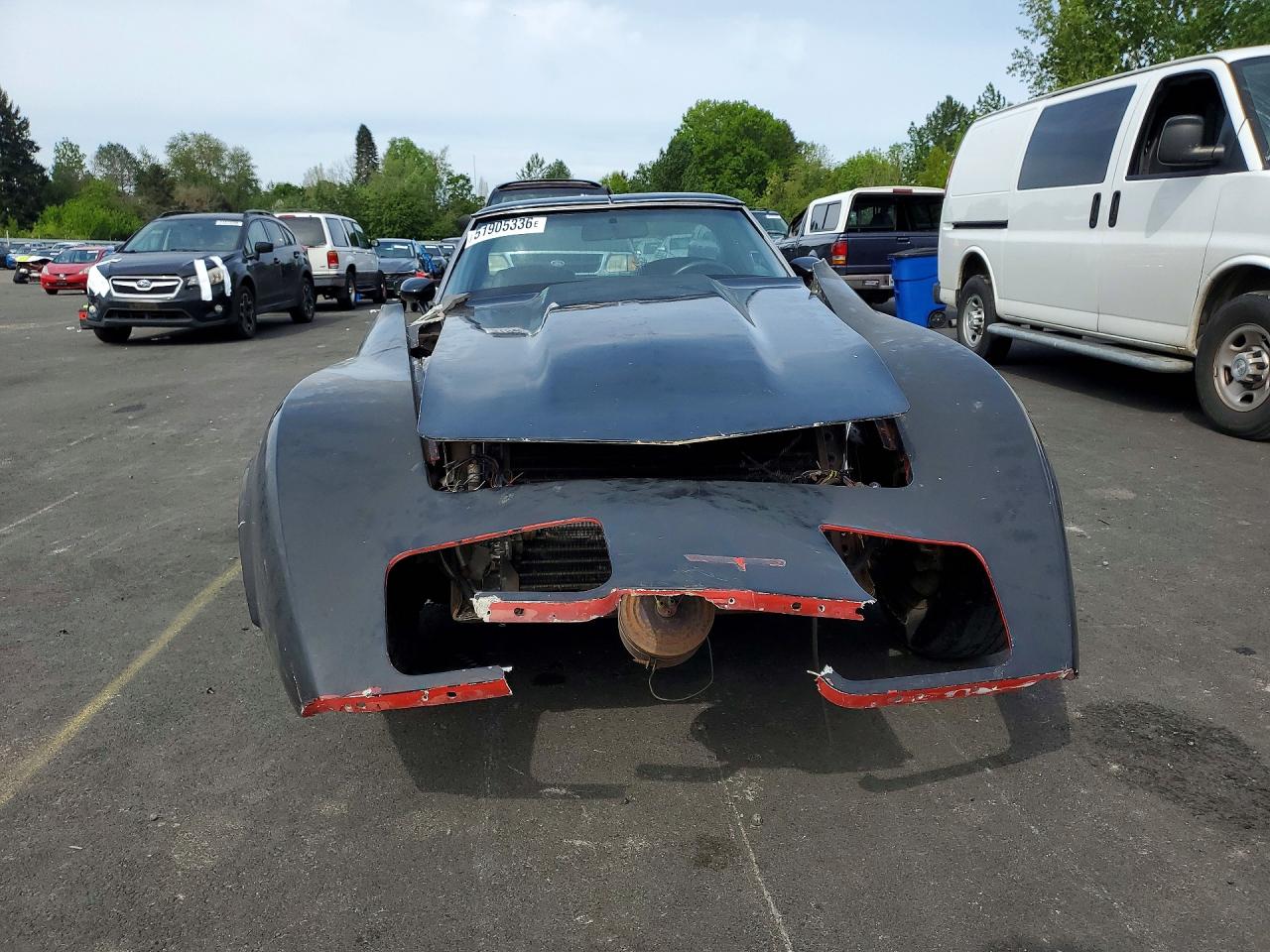 1980 Chevrolet Corvette Black vin: 1Z878AS415970