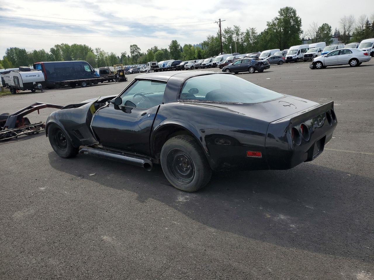 1980 Chevrolet Corvette Black vin: 1Z878AS415970